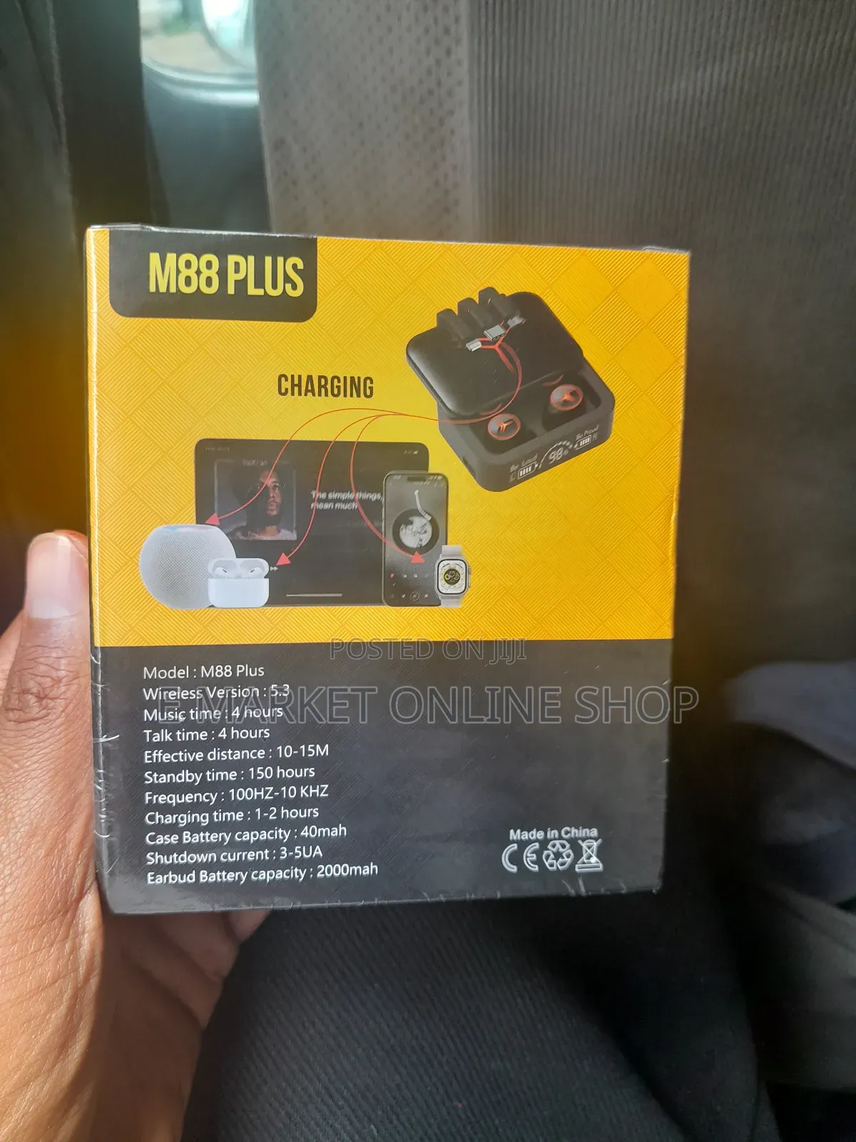 M88 Plus Earbud Premium Sound, Affordable Price