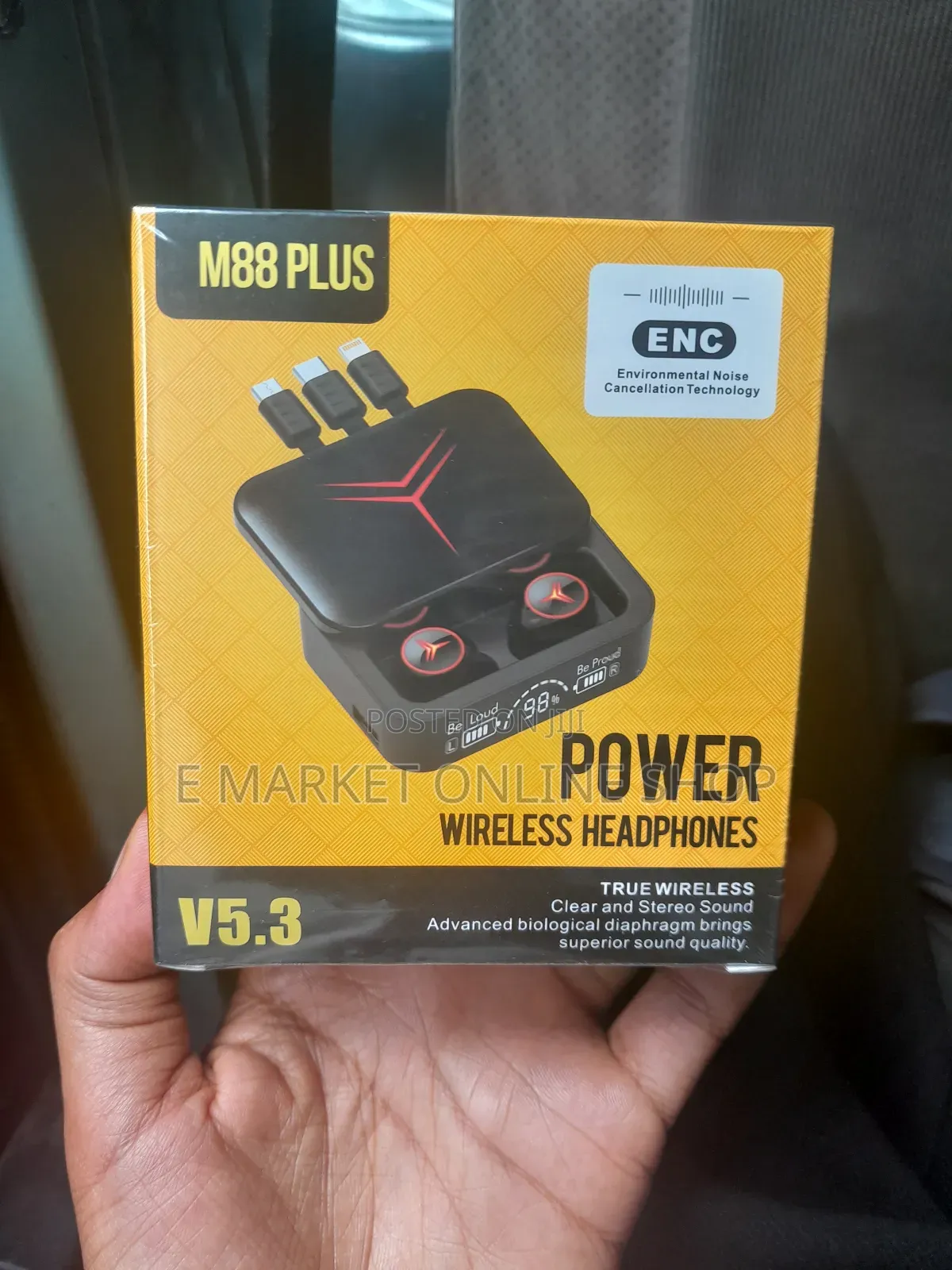 M88 Plus Wireless Earbuds Stay Connected, Stay Immersed