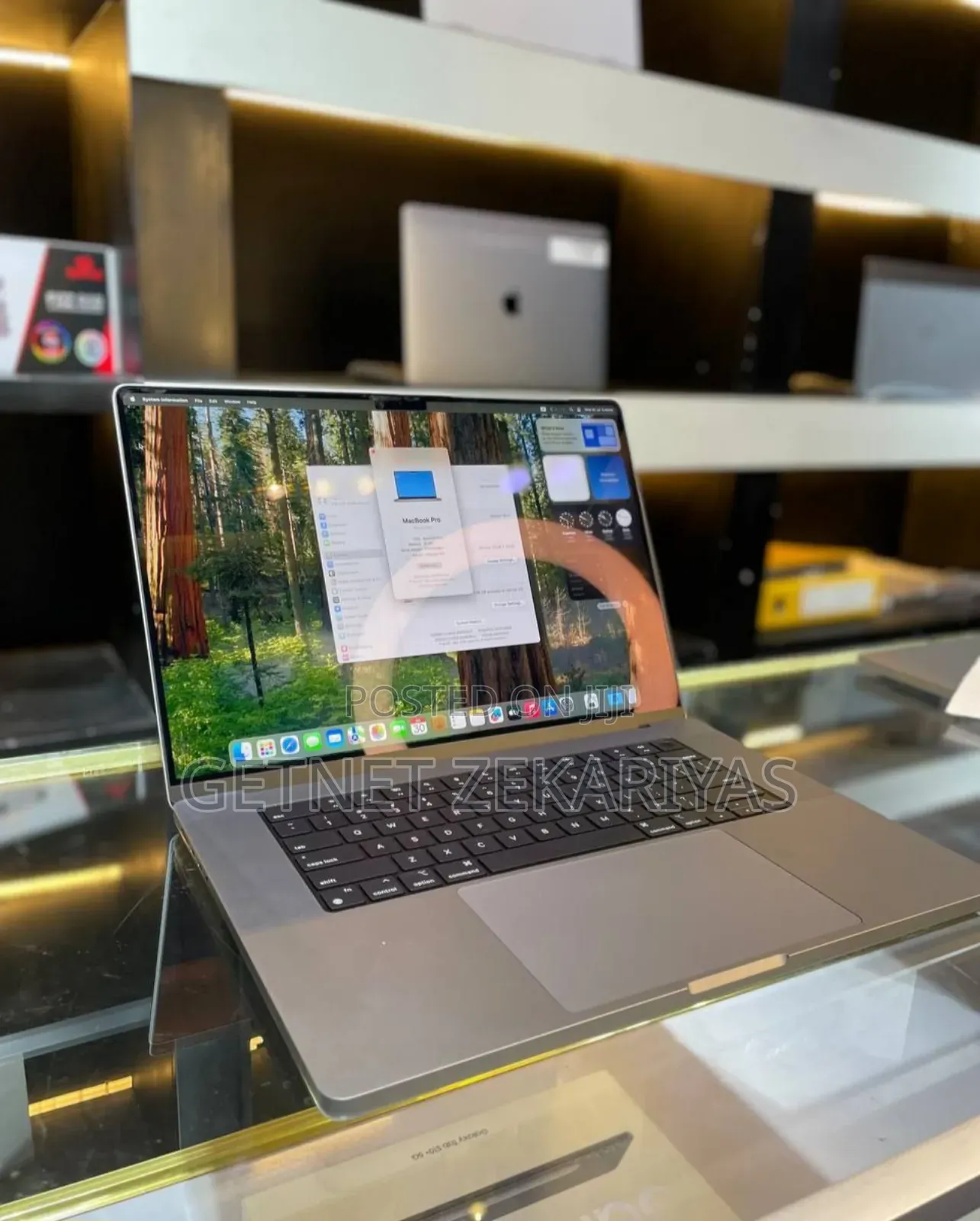 New Laptop Apple MacBook Pro 2021 M1 32GB Apple M1 Pro SSD 1T