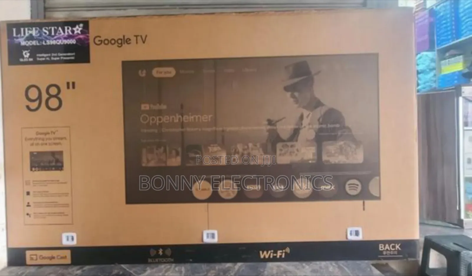 Life Star High Quality- TVS – Crystal Clear Picture 98"