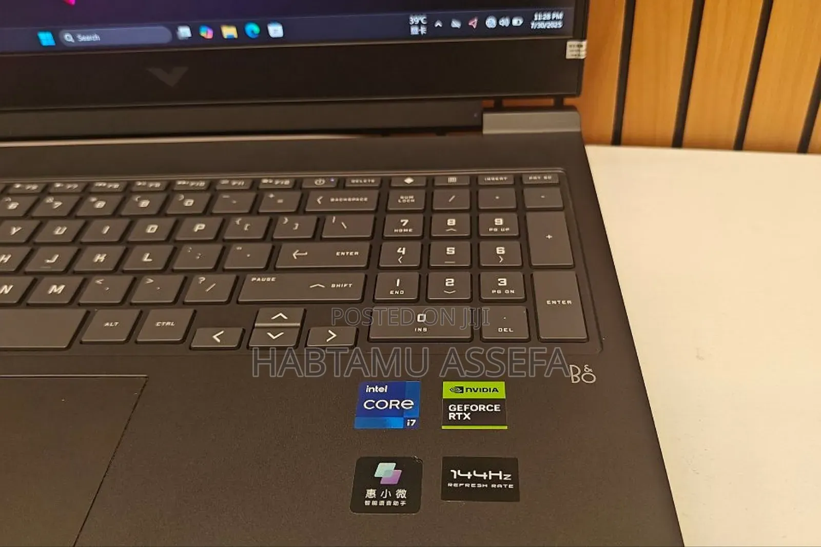 New Laptop HP Victus 16 16GB Intel Core I7 SSD 512GB