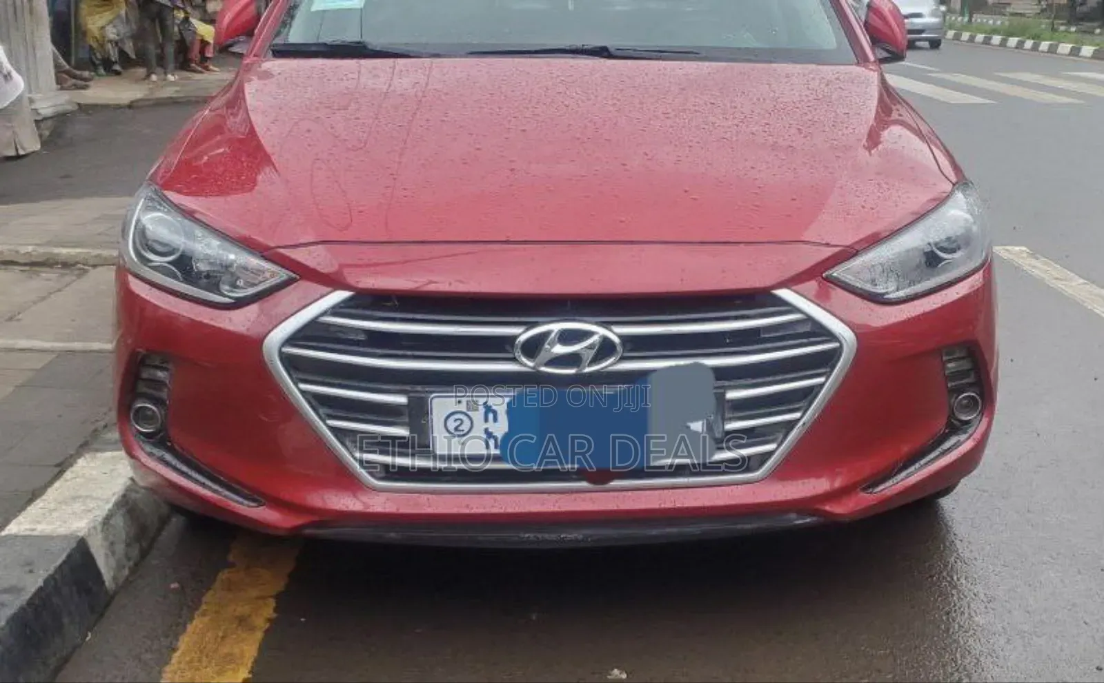 Hyundai Avante 2017 Red