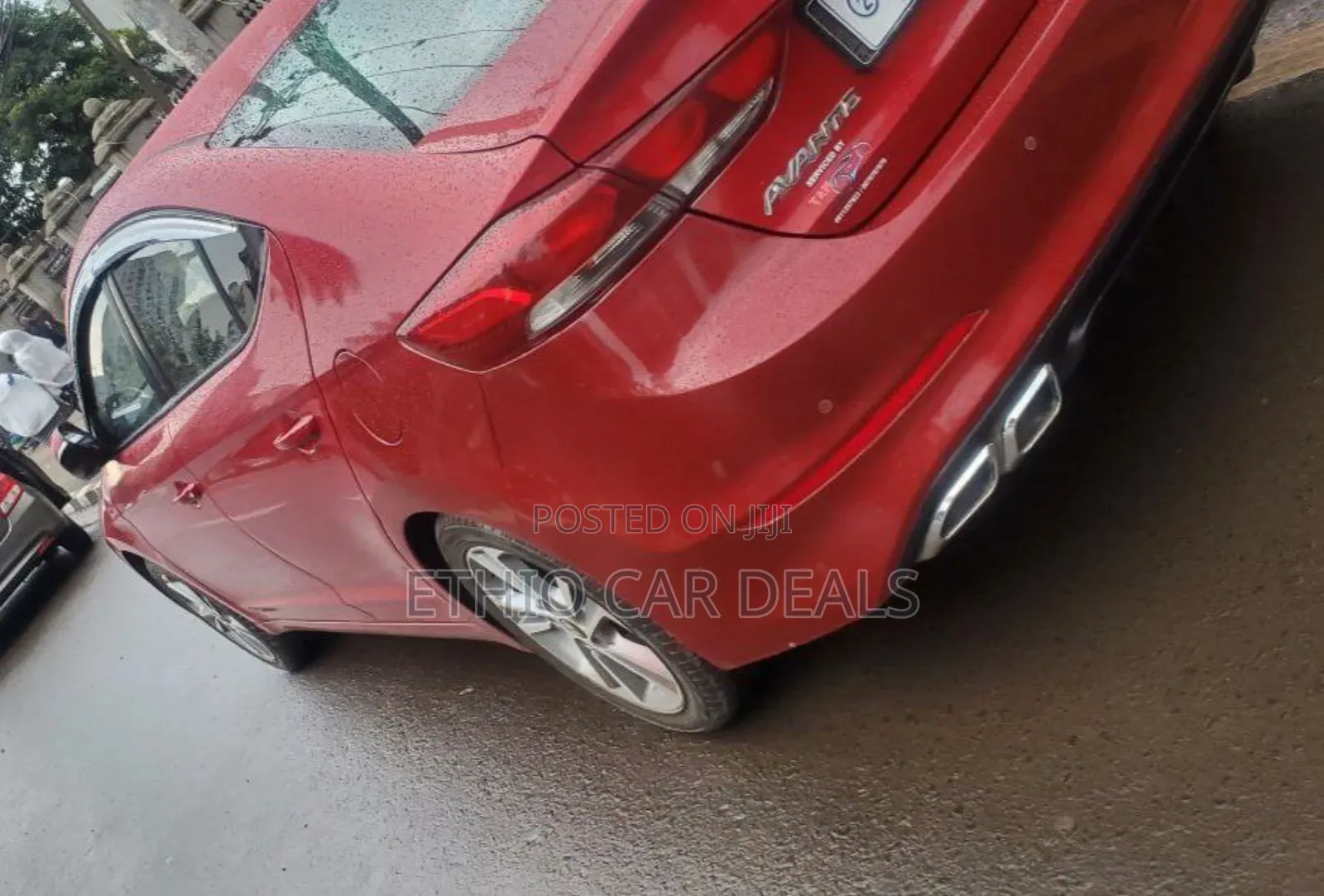 Hyundai Avante 2017 Red