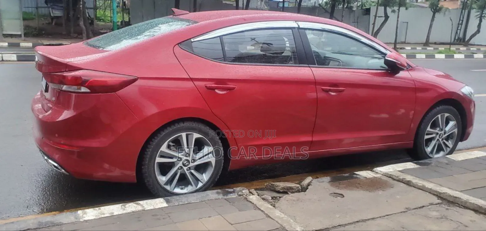 Hyundai Avante 2017 Red