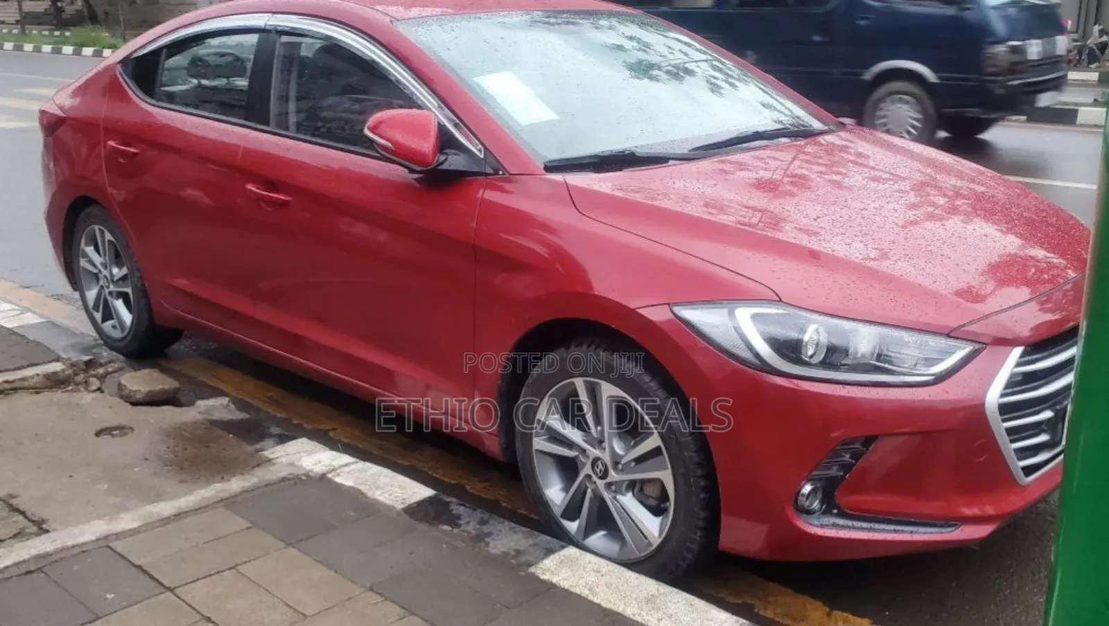 Hyundai Avante 2017 Red