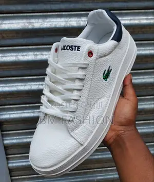 Lacoste Flats Leather Master Quality White