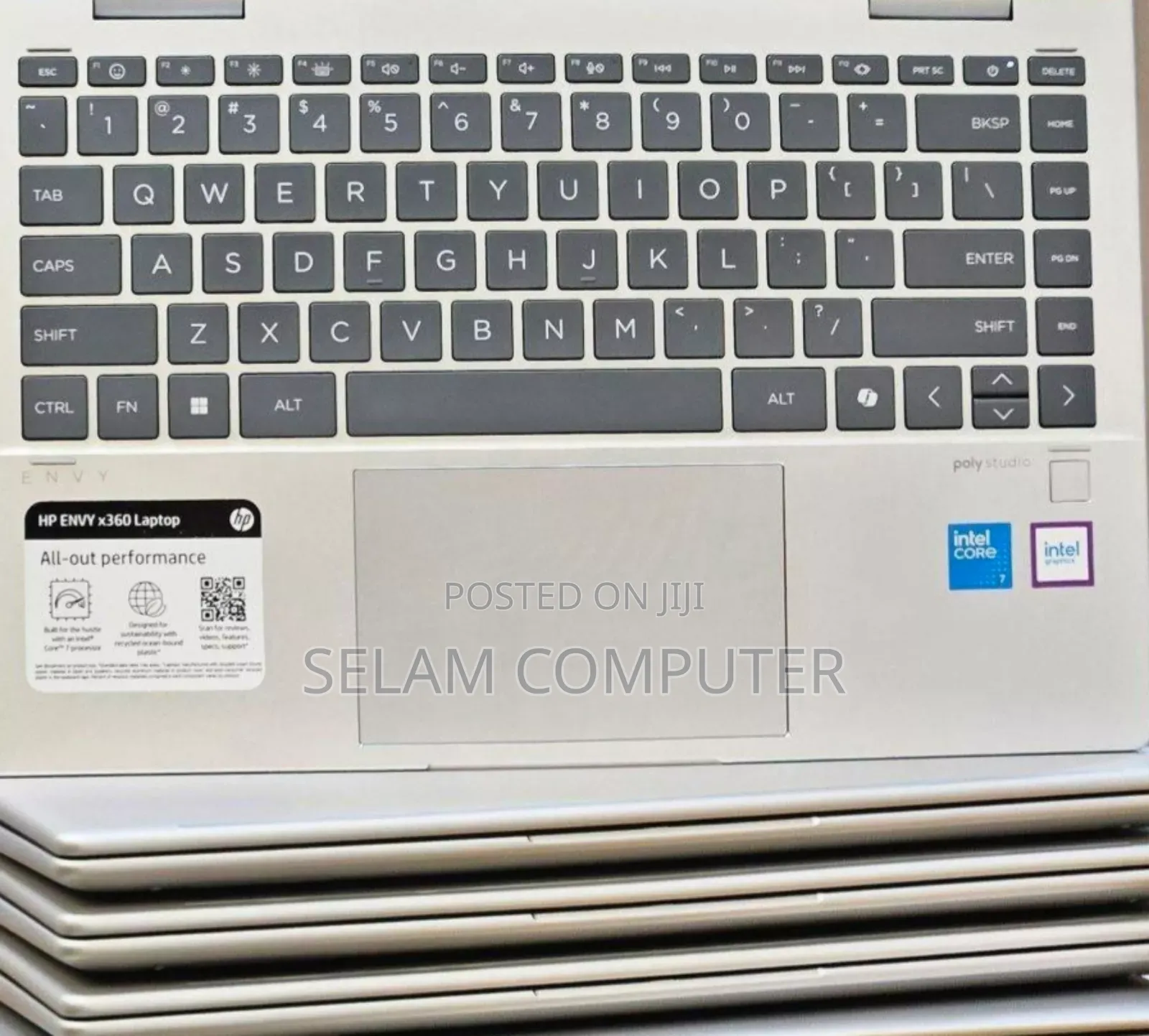 New Laptop HP Envy X360 16GB Intel Core I7 SSD 1T