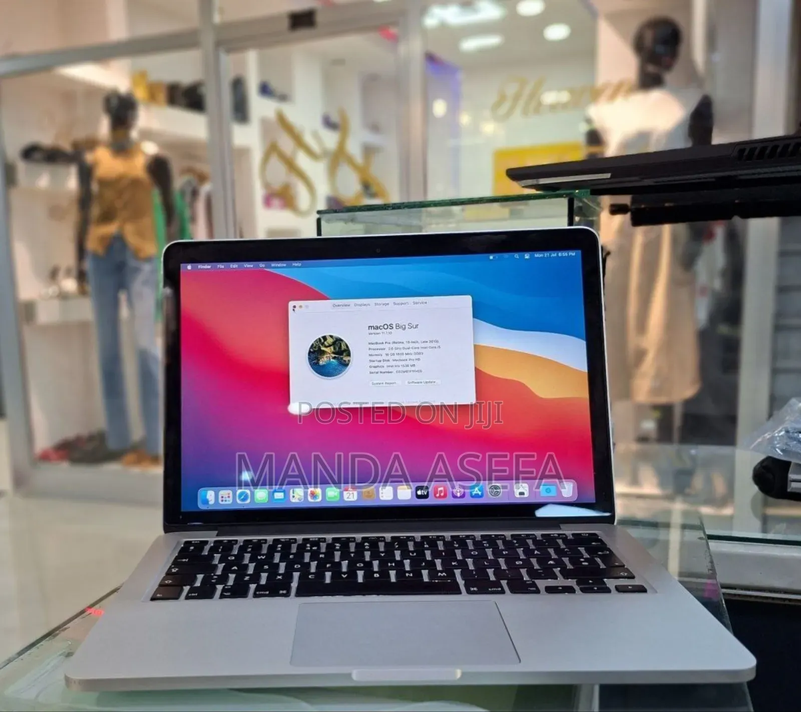 New Laptop Apple MacBook Pro 2013 16GB Intel Core I5 SSD 512GB