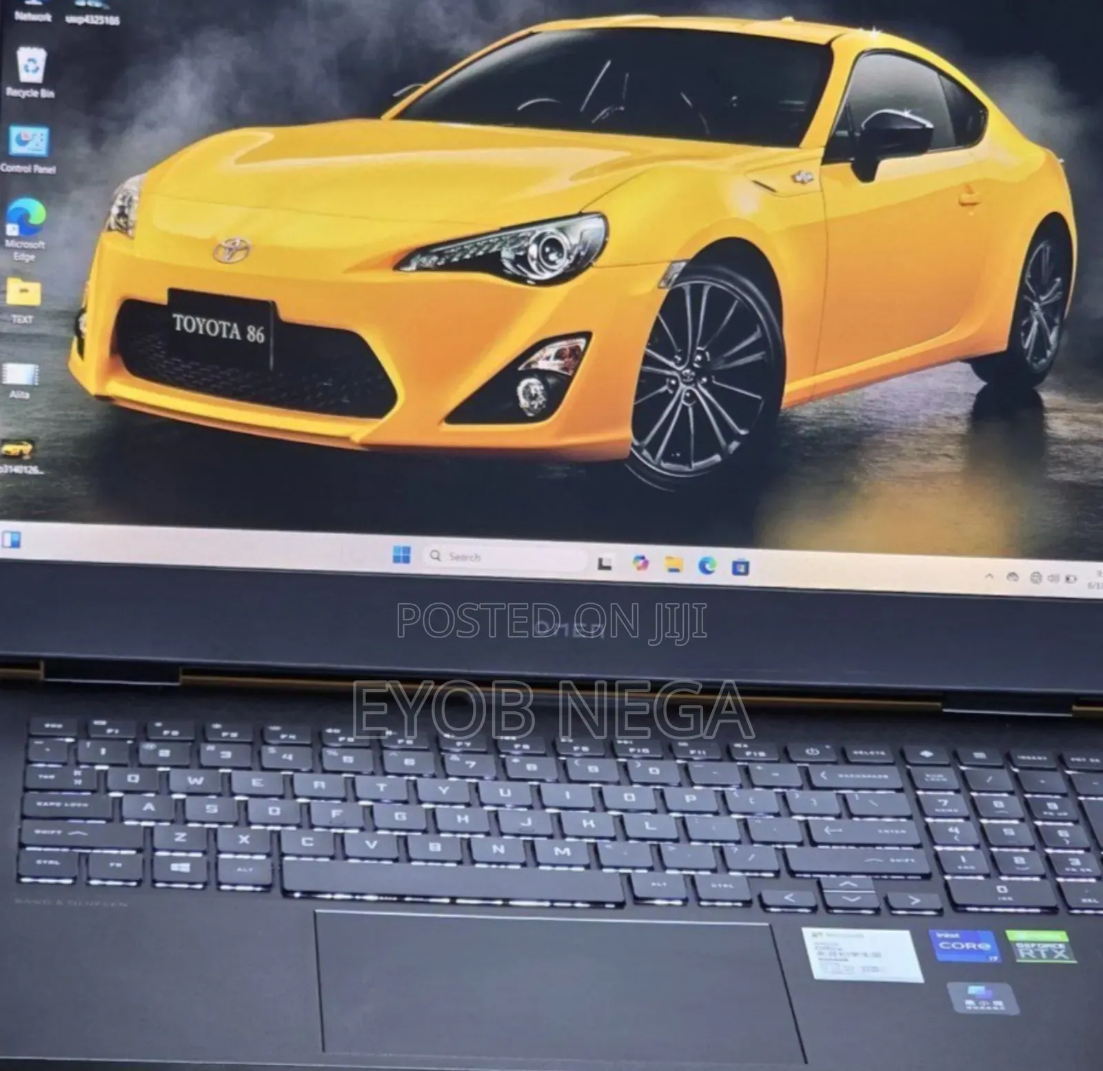 New Laptop HP Omen 15 16GB Intel Core I7 SSD 512GB