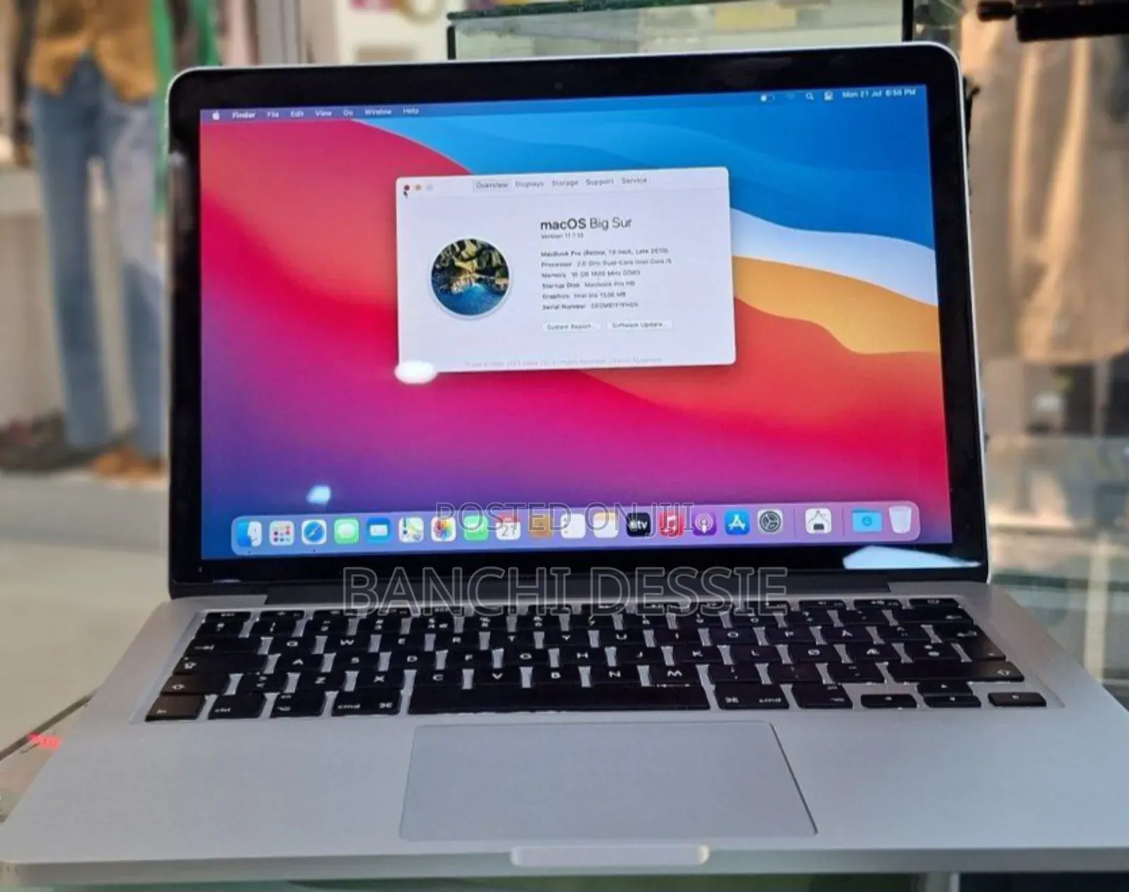 New Laptop Apple MacBook Pro 2013 16GB Intel Core I5 SSD 512GB
