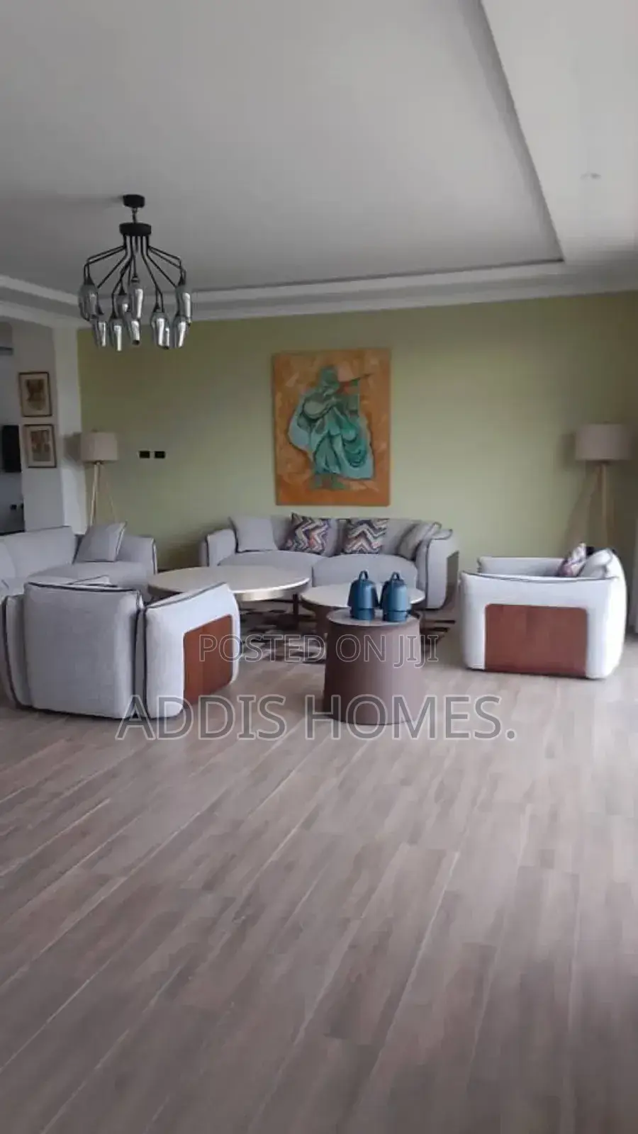 Furnished 3bdrm Apartment in Bole for rent