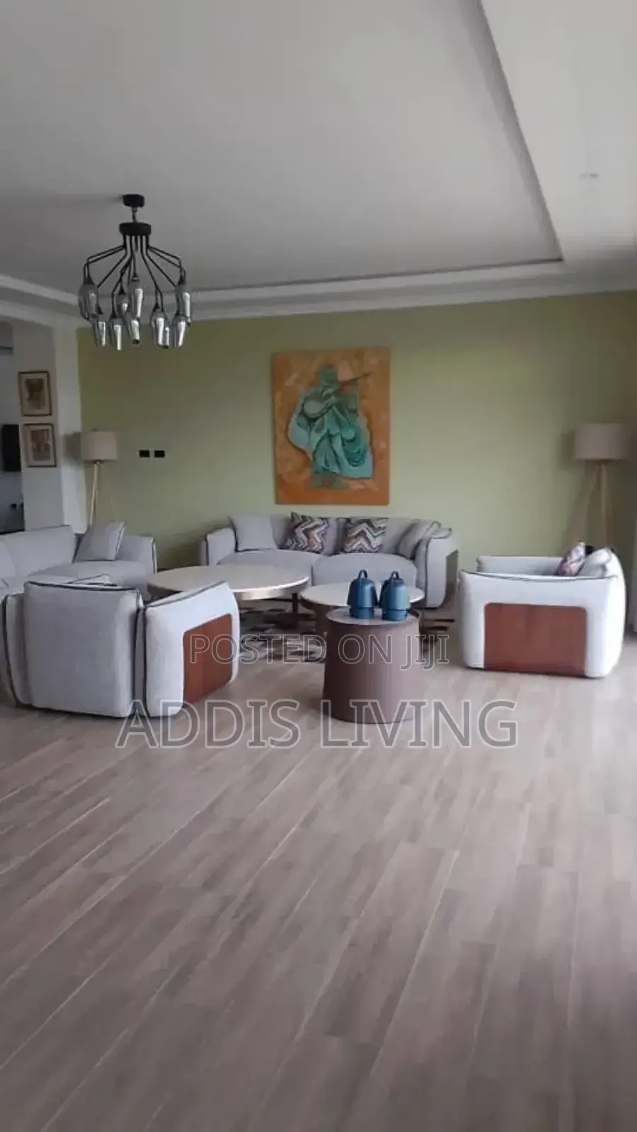 Furnished 3bdrm Apartment in Bole for rent