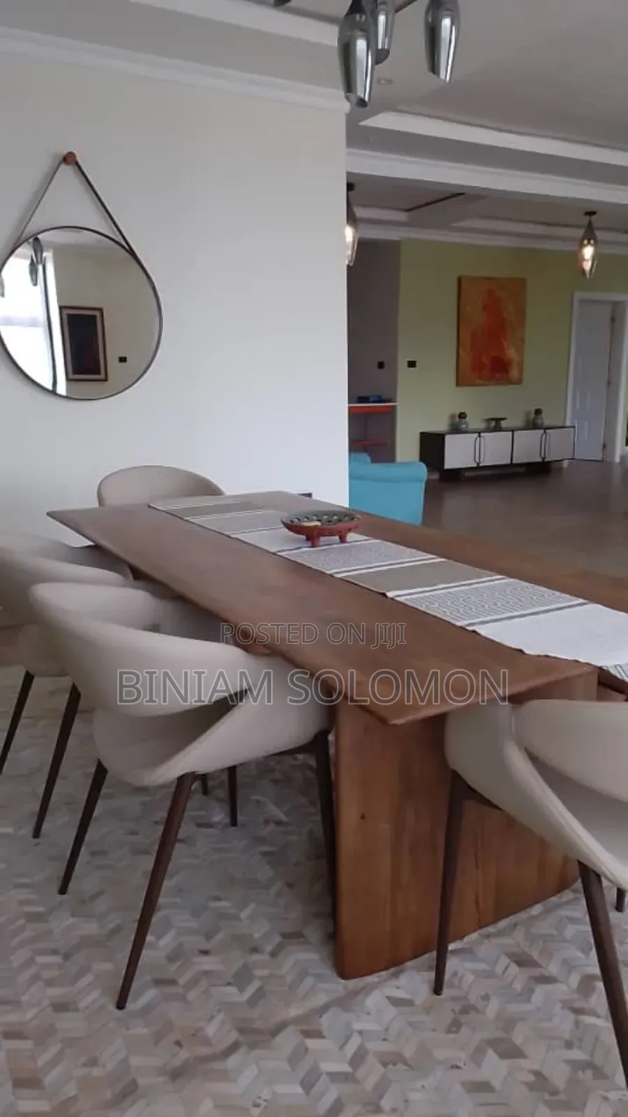 Furnished 3bdrm Apartment in Bole for rent