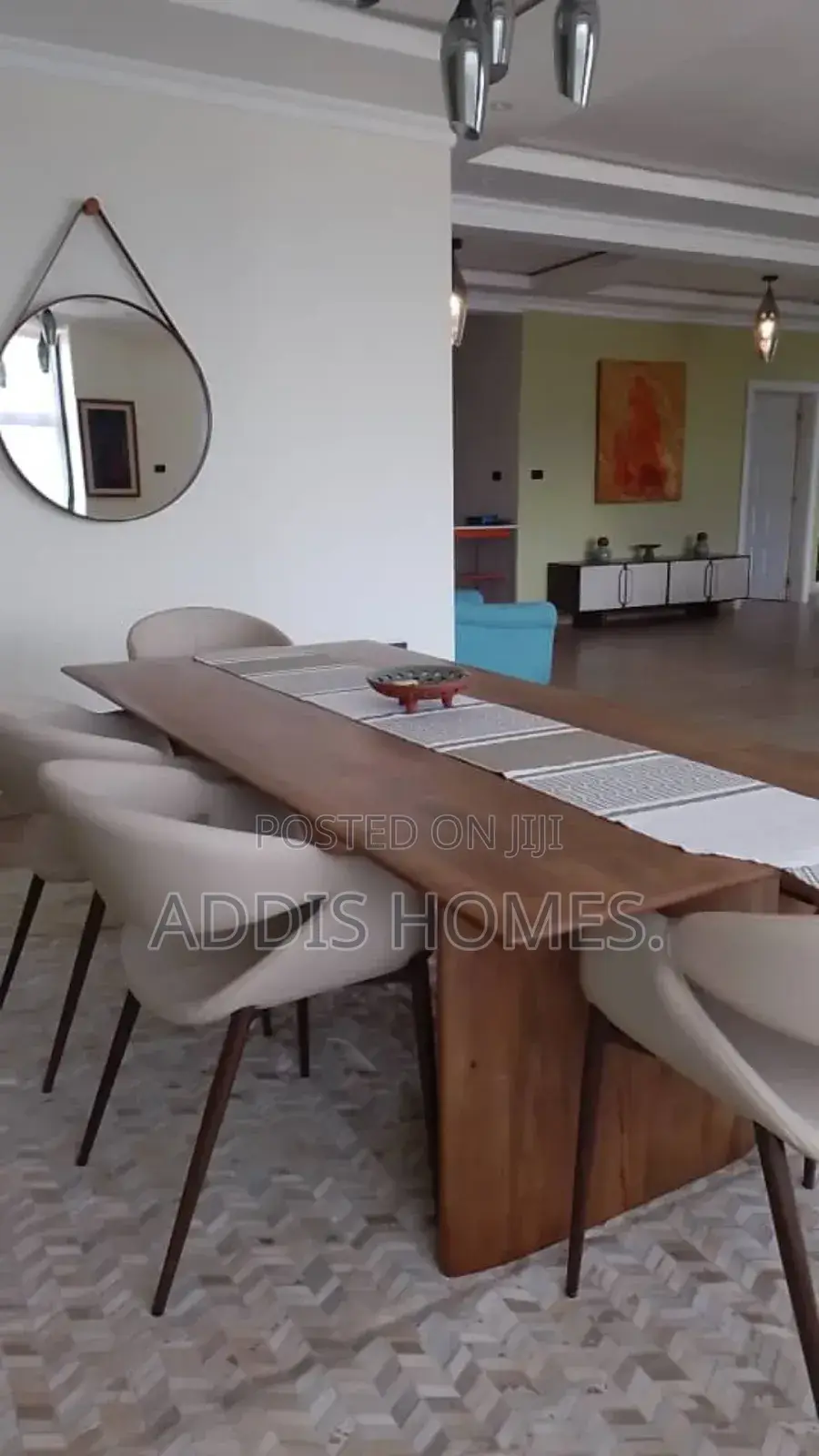 Furnished 3bdrm Apartment in Bole for rent
