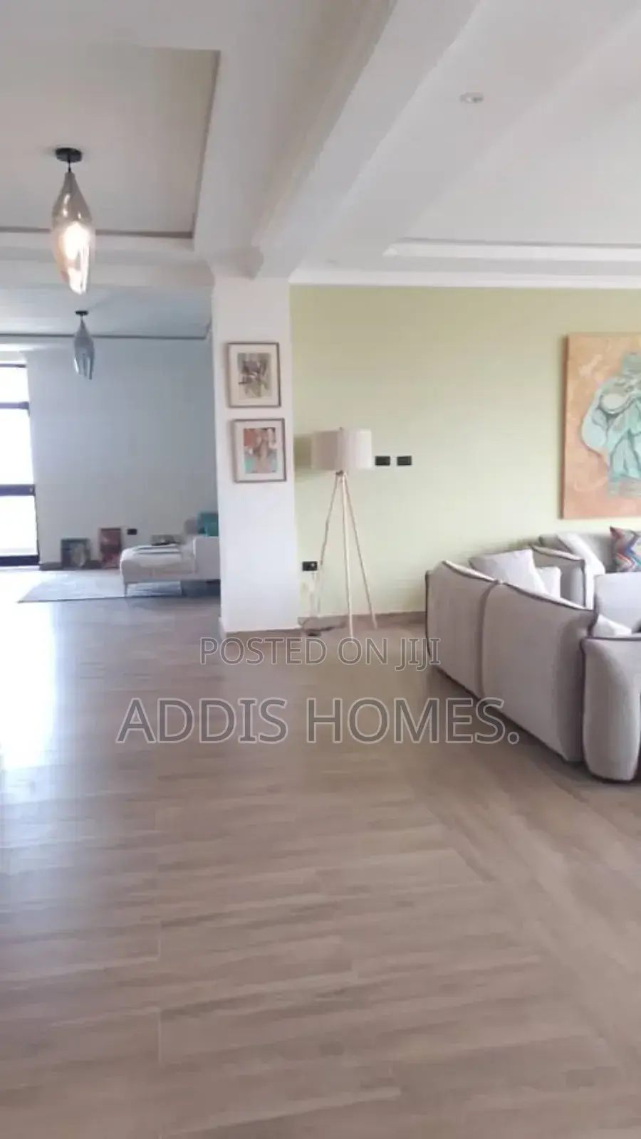 Furnished 3bdrm Apartment in Bole for rent
