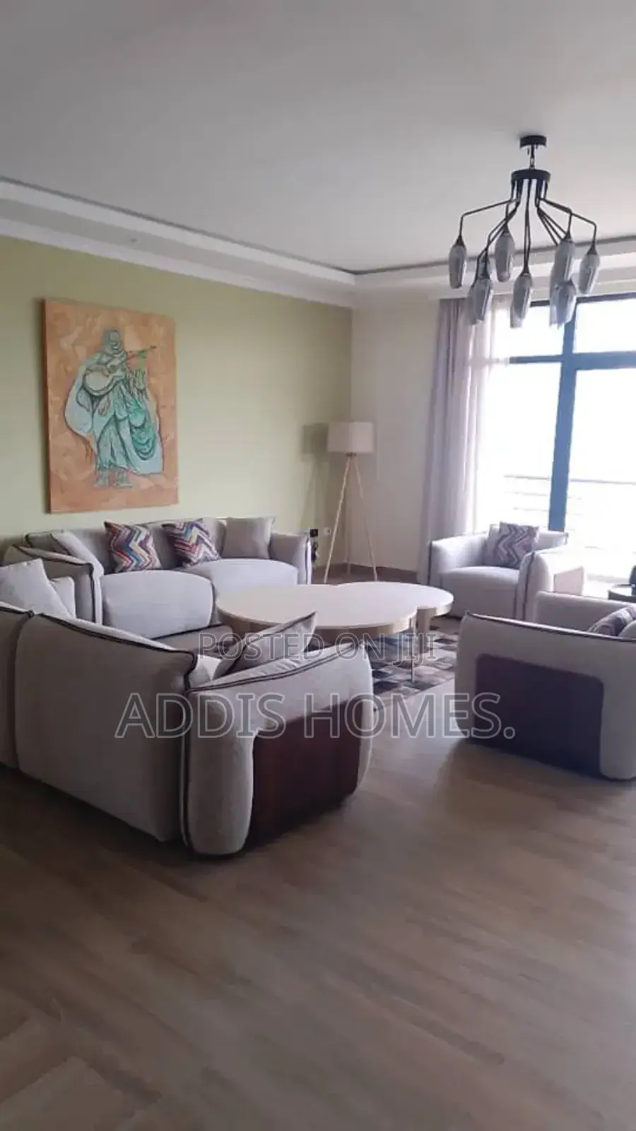 Furnished 3bdrm Apartment in Bole for rent