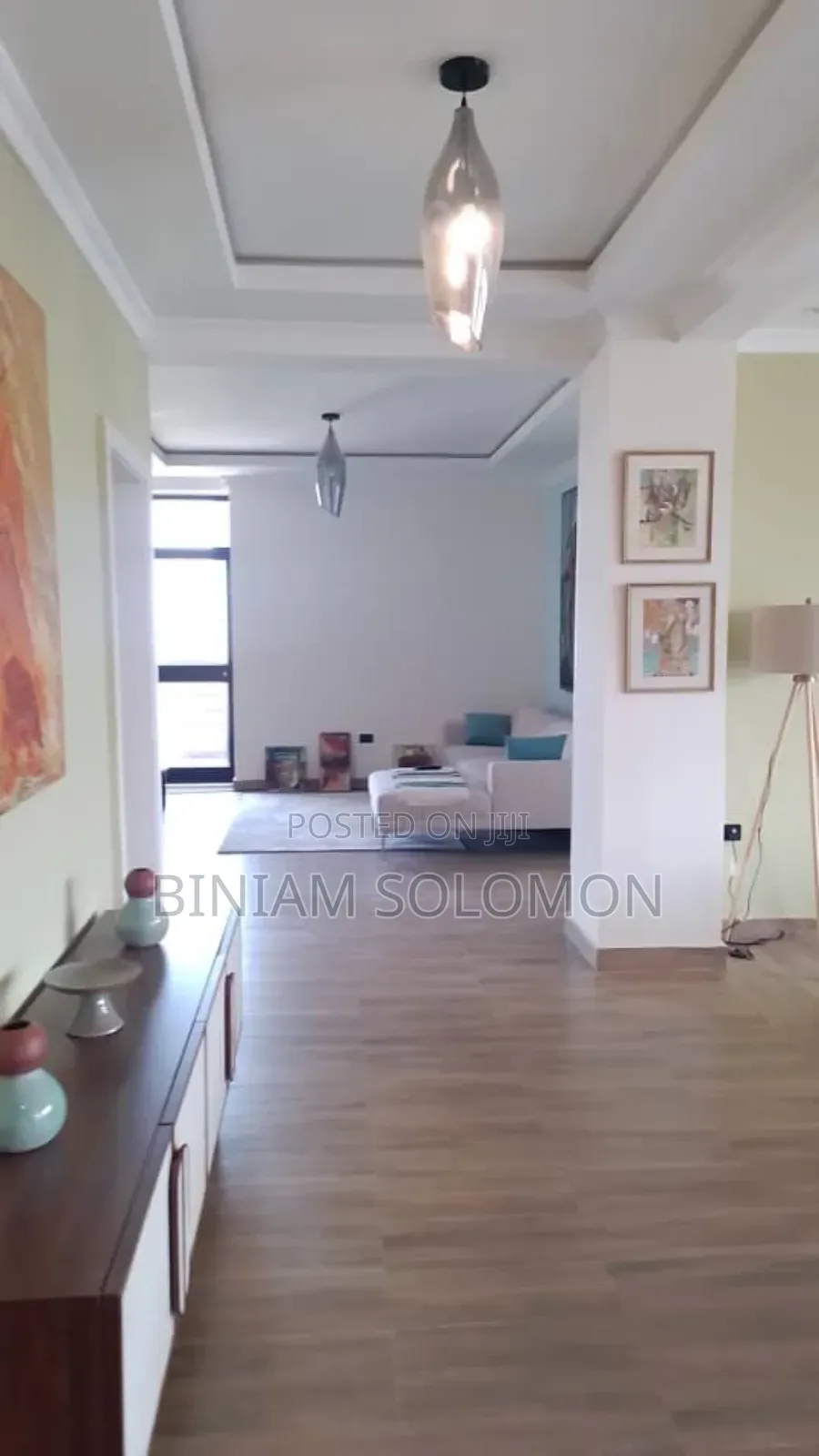 Furnished 3bdrm Apartment in Bole for rent