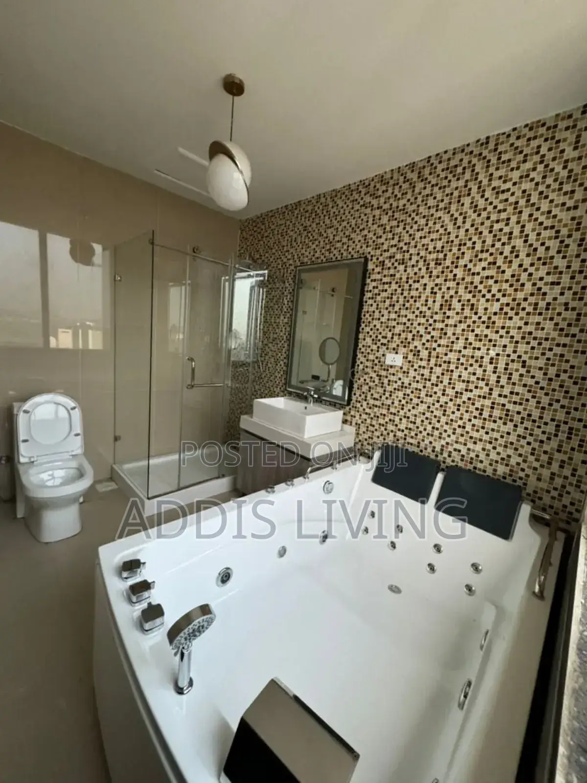 Furnished 3bdrm Apartment in Bole for rent