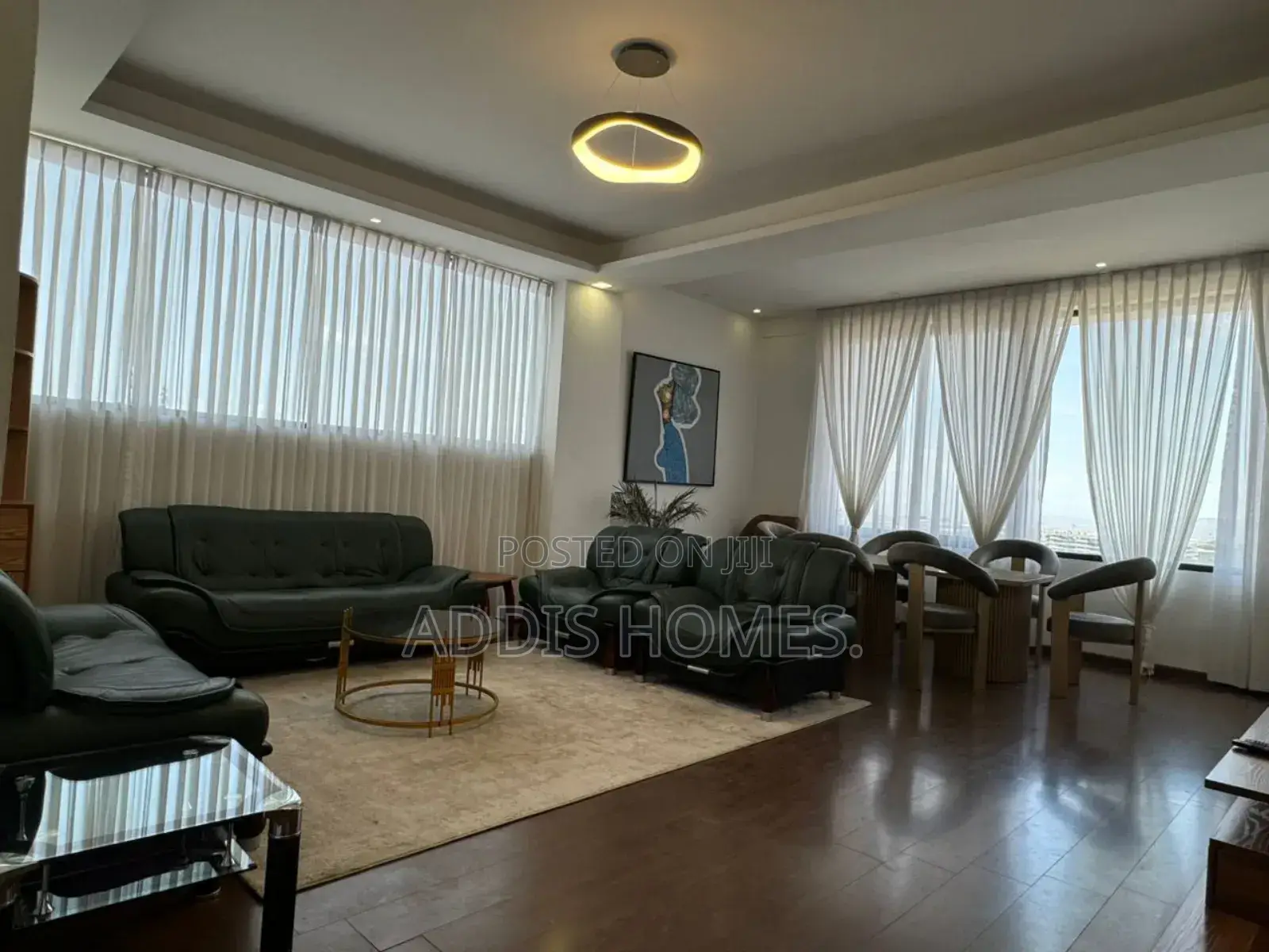 Furnished 3bdrm Apartment in Bole for rent