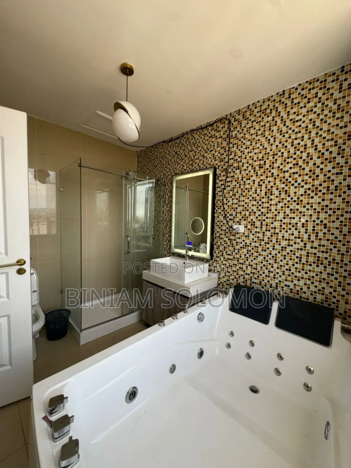 Furnished 3bdrm Apartment in Bole for rent