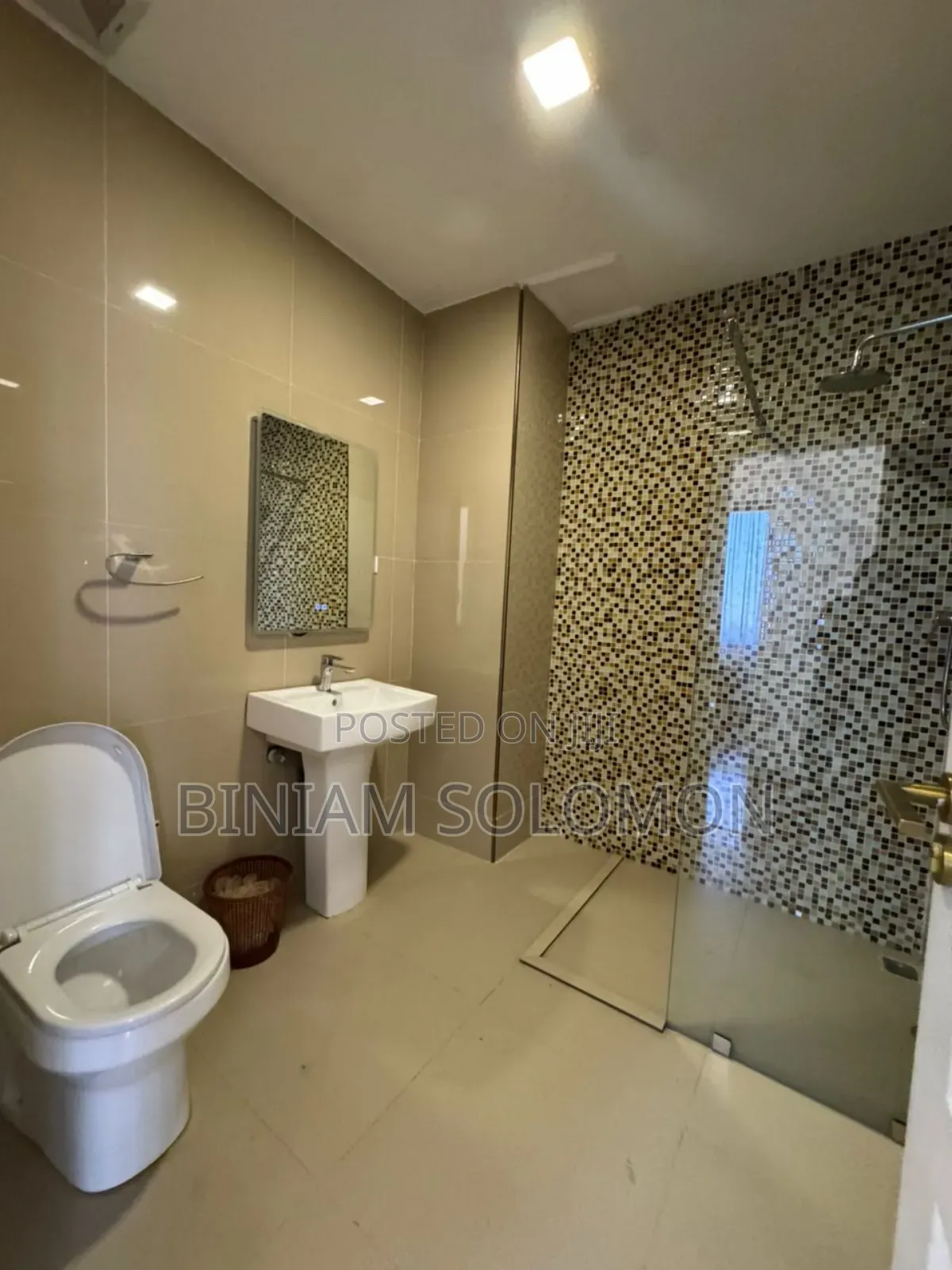 Furnished 3bdrm Apartment in Bole for rent