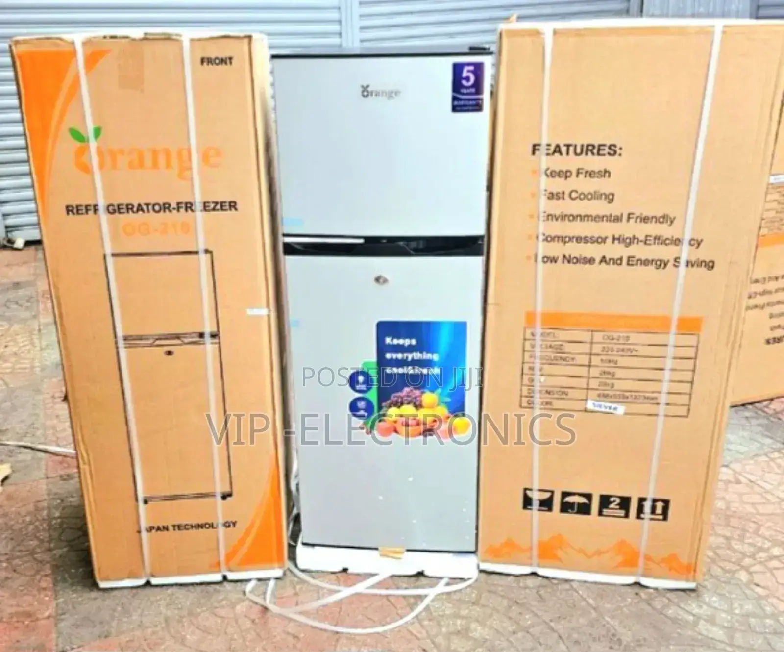 Orange Refrigerator 210