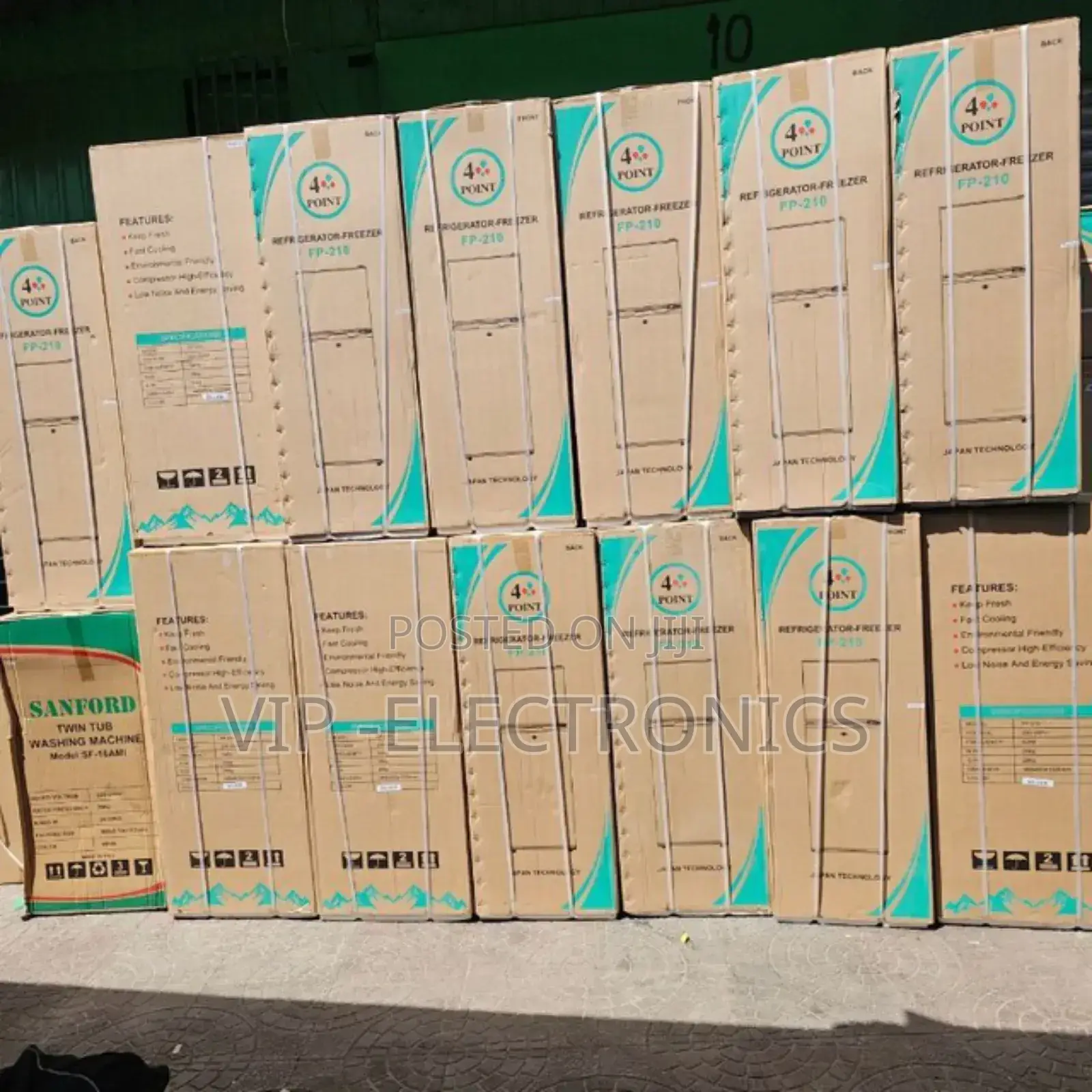 Orange Refrigerator 210