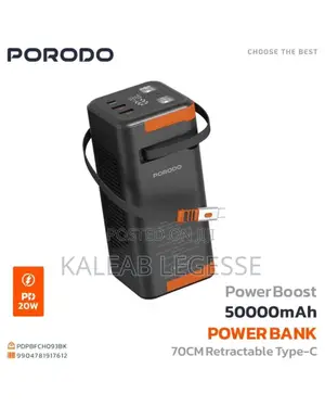 Porodo Power Boost 50000mah Power Bank