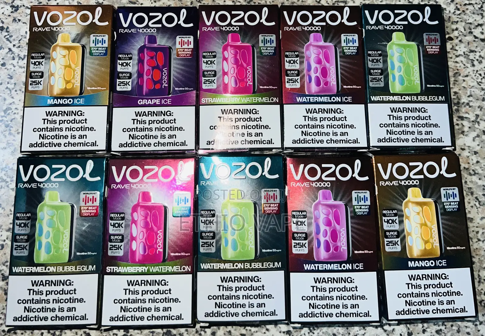 Vozol Rave 40000 Puffs