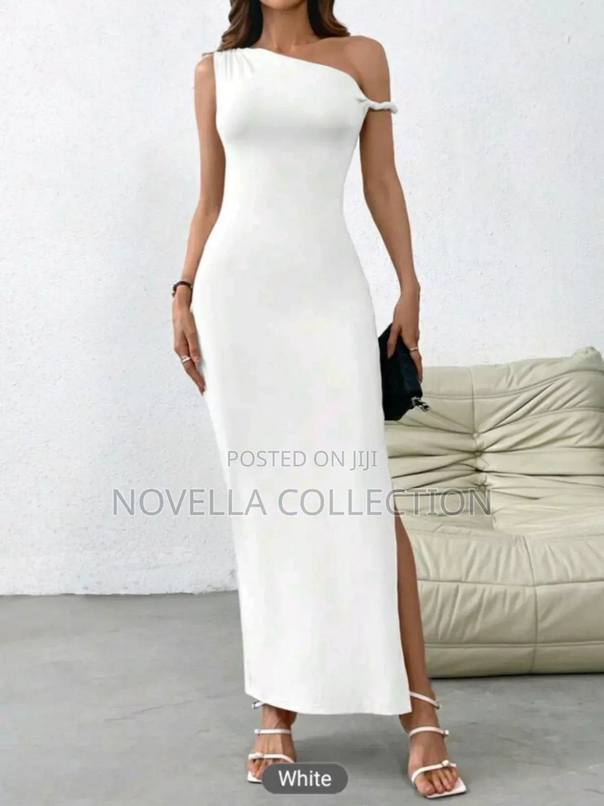 Long White Dress (Available on Hand)