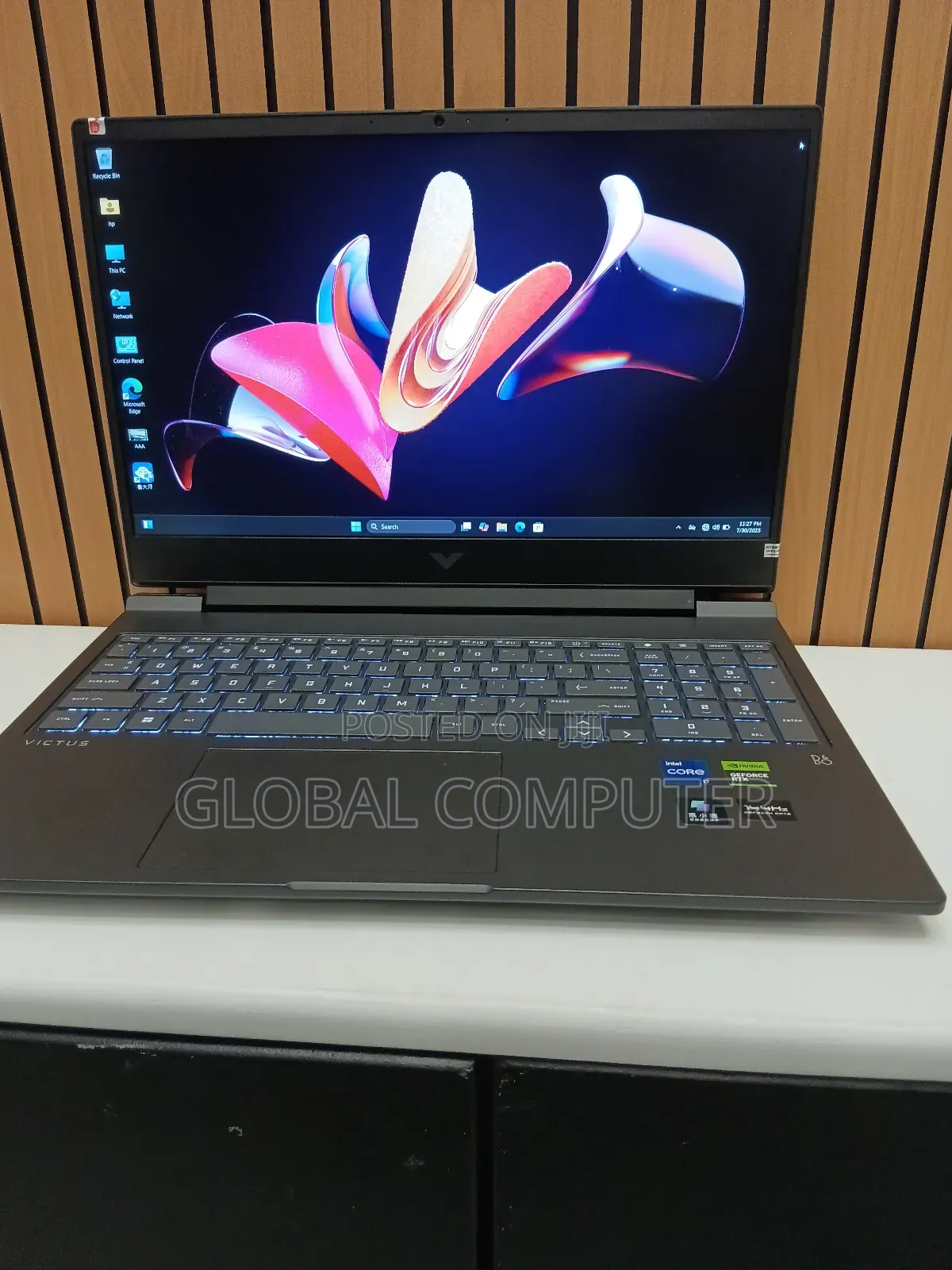 New Laptop HP Victus 15 16GB Intel Core I7 HDD+SSD 512GB