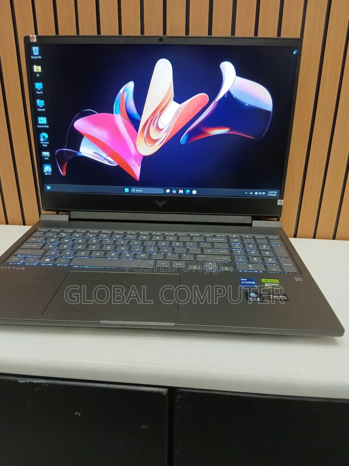 New Laptop HP Victus 15 16GB Intel Core I7 HDD+SSD 512GB