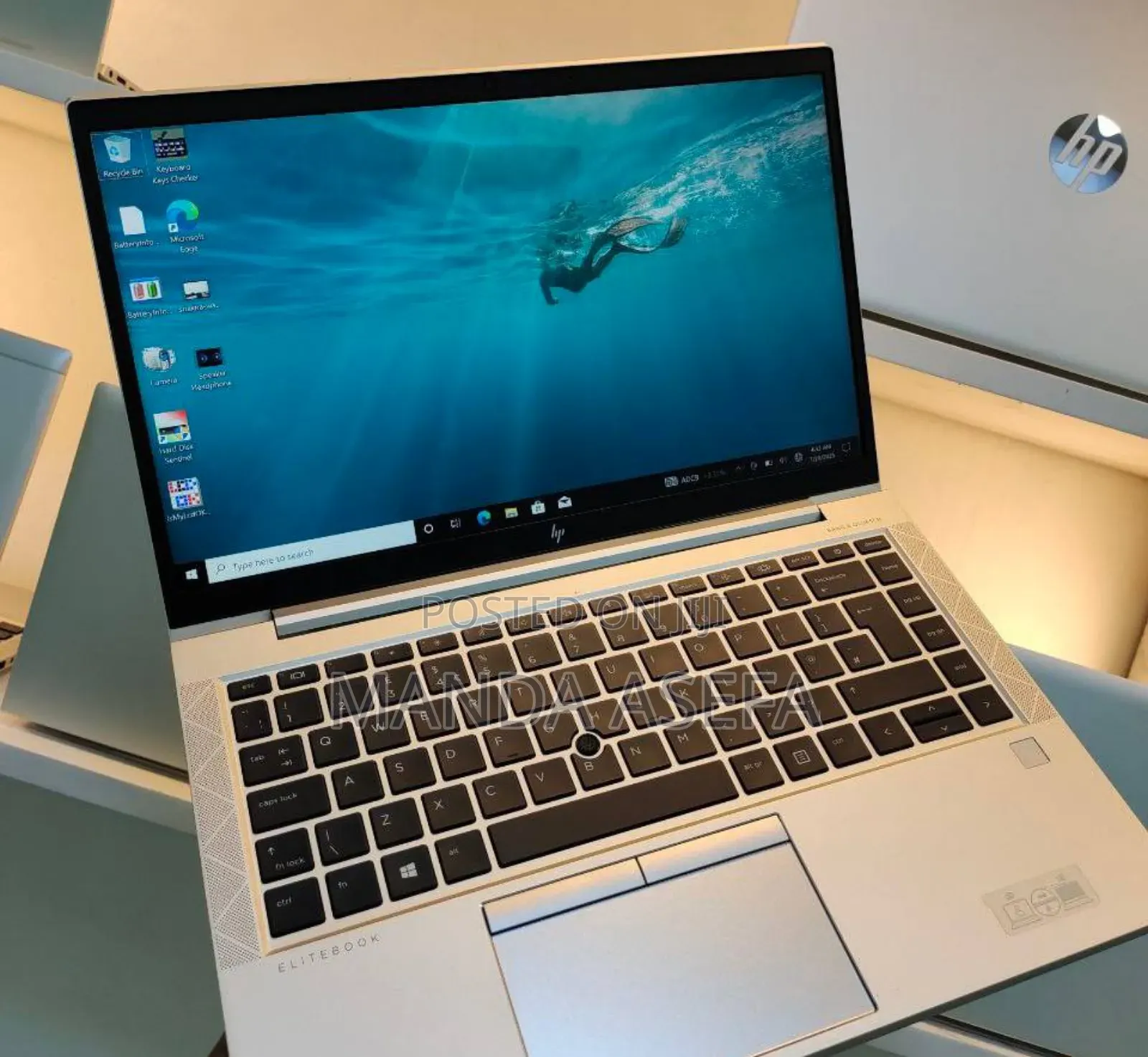 New Laptop HP EliteBook 840 16GB AMD Ryzen 5 SSD 512GB