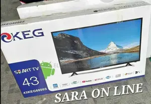 ➣Lj 43" New 2025 Smart Android Real Tv ➭Free Delivery ➭10year Warra