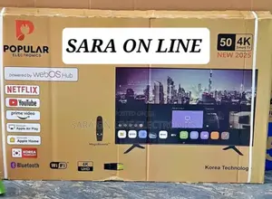 Popular 50" New 2025 Korea Tecnology