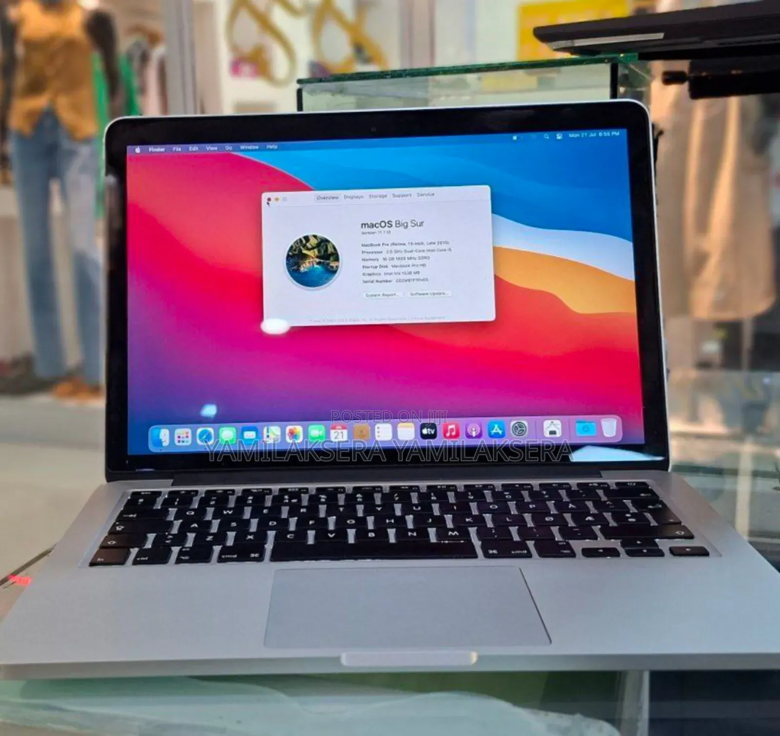 New Laptop Apple MacBook Pro 2013 16GB Intel Core I7 SSD 512GB