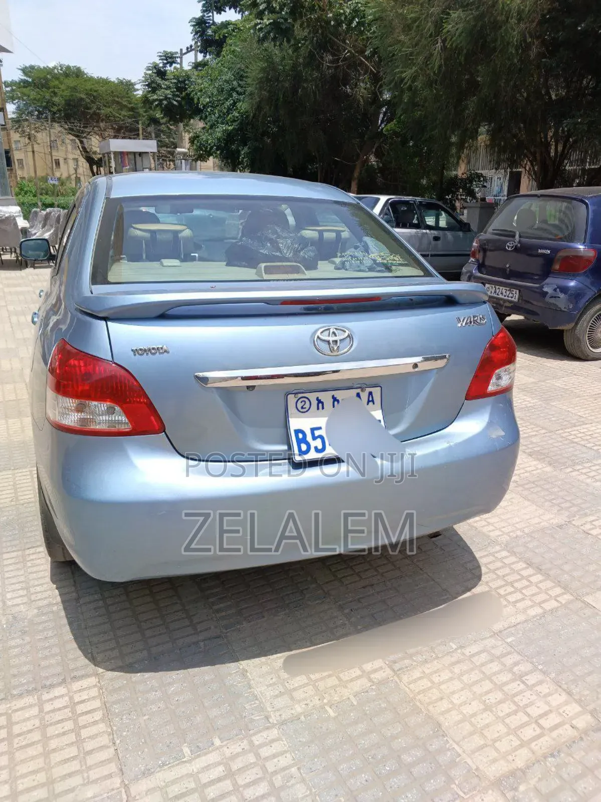 Toyota Yaris 2010 Blue