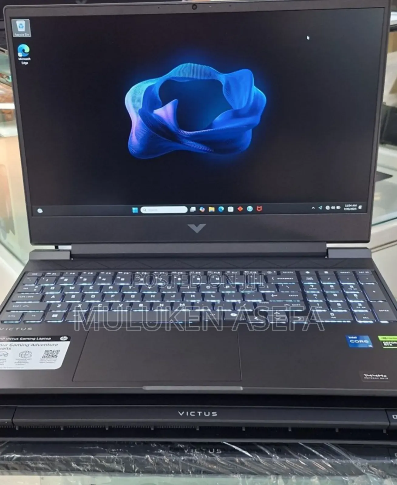 New Laptop HP Victus 15 8GB Intel Core I5 SSD 512GB