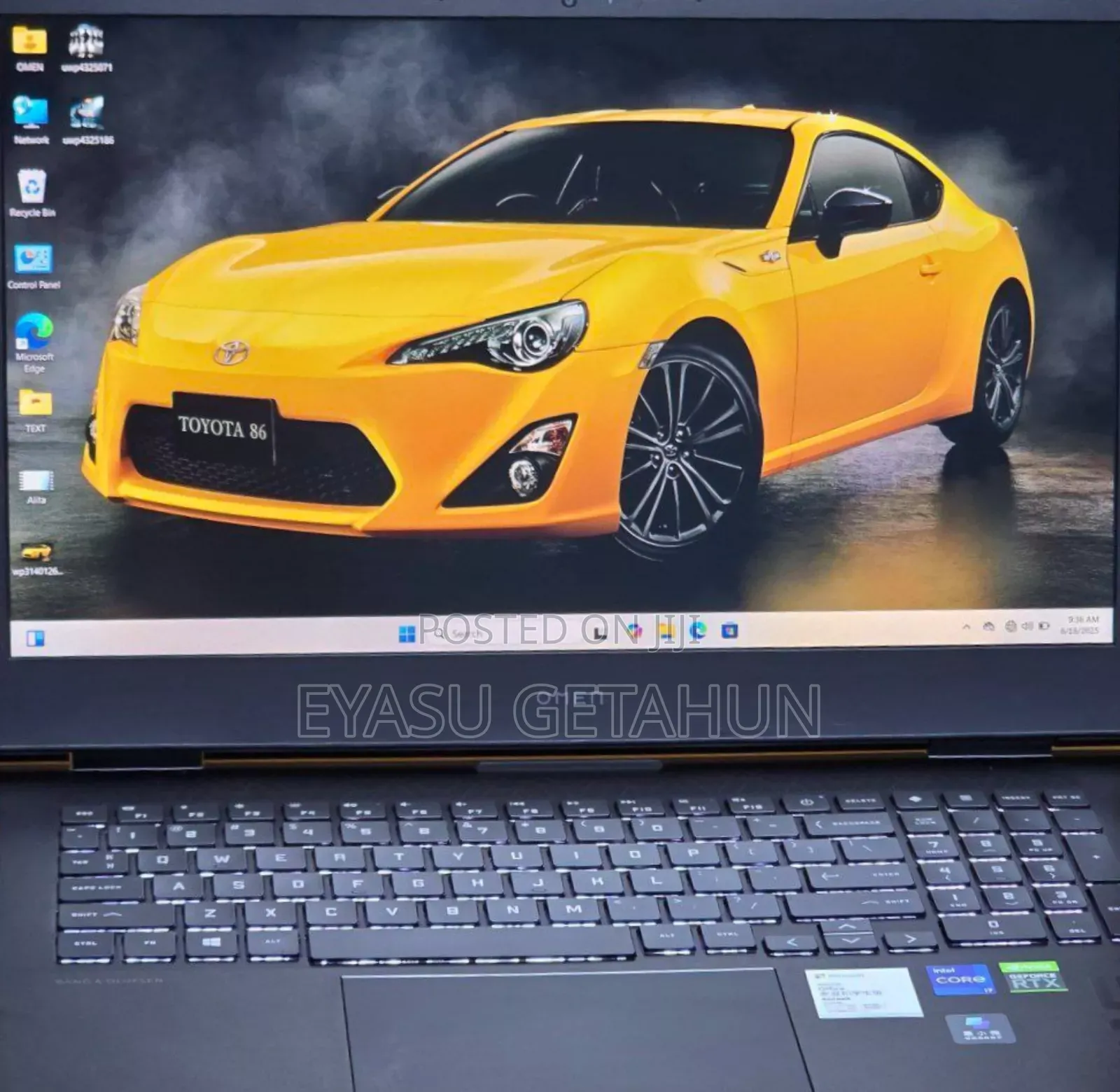 New Laptop HP Omen 16 16GB Intel Core i7 SSD 512GB