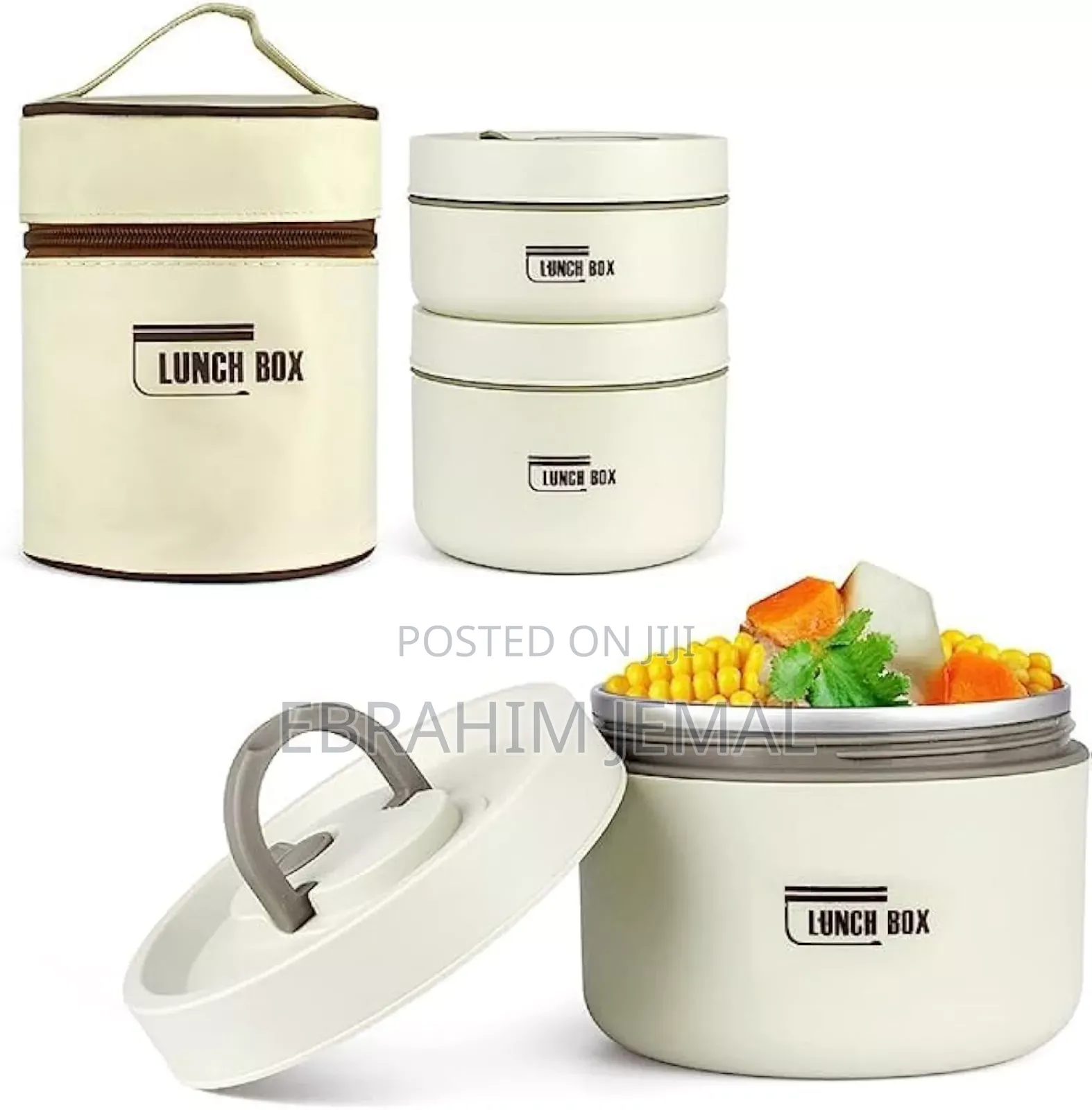  Isolated Lunch Box With Bag