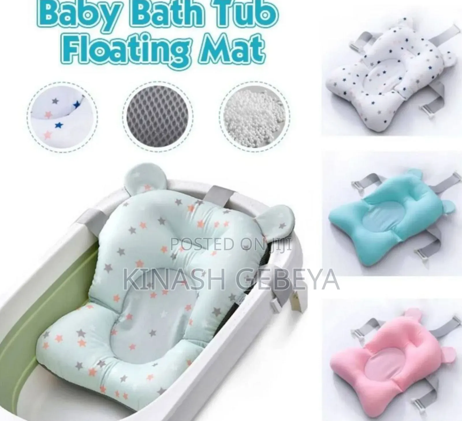 High Quality Safe Baby Bath Pillow