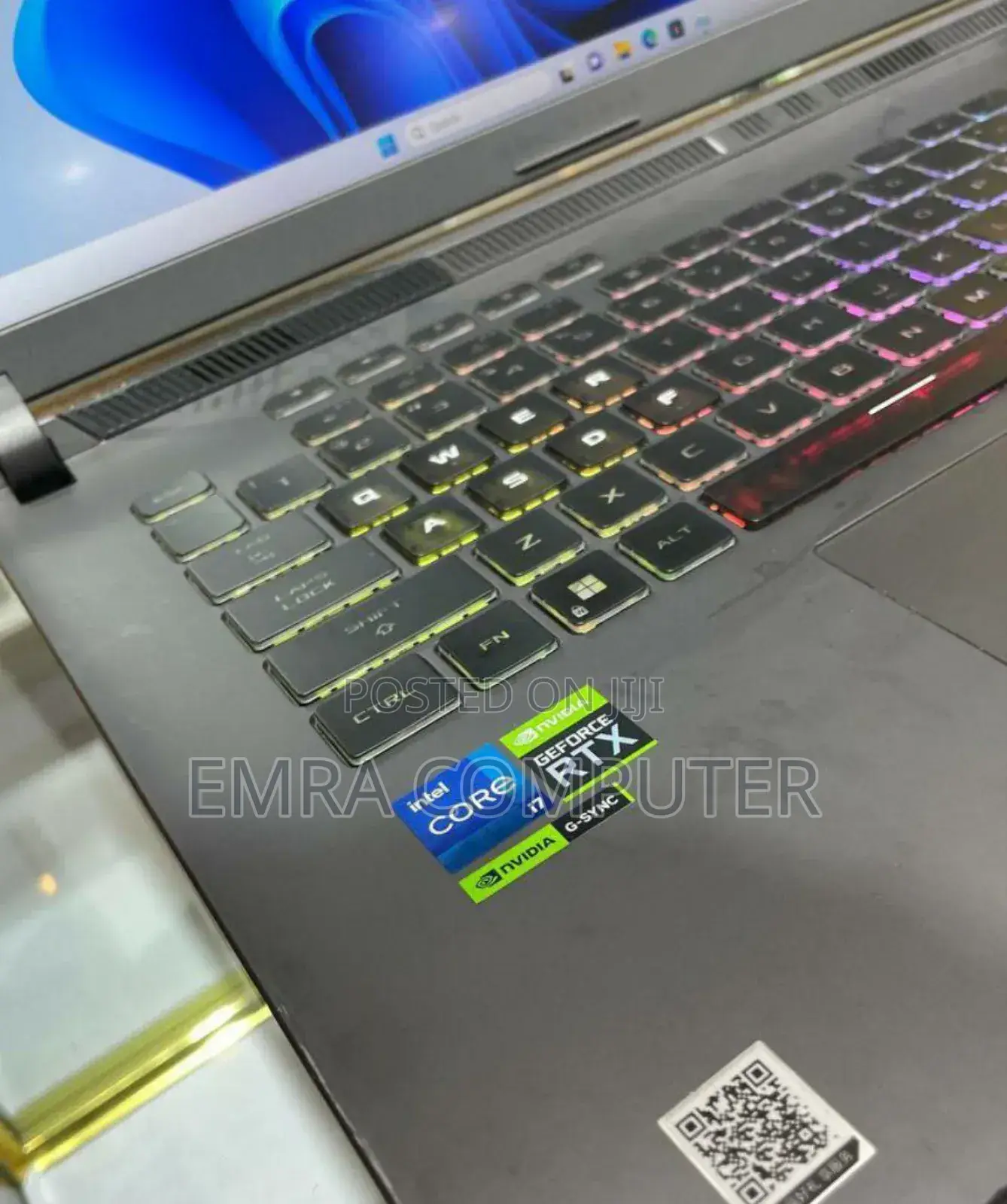 New Laptop Asus ROG Strix G16 G614 16GB Intel Core I7 SSD 1T