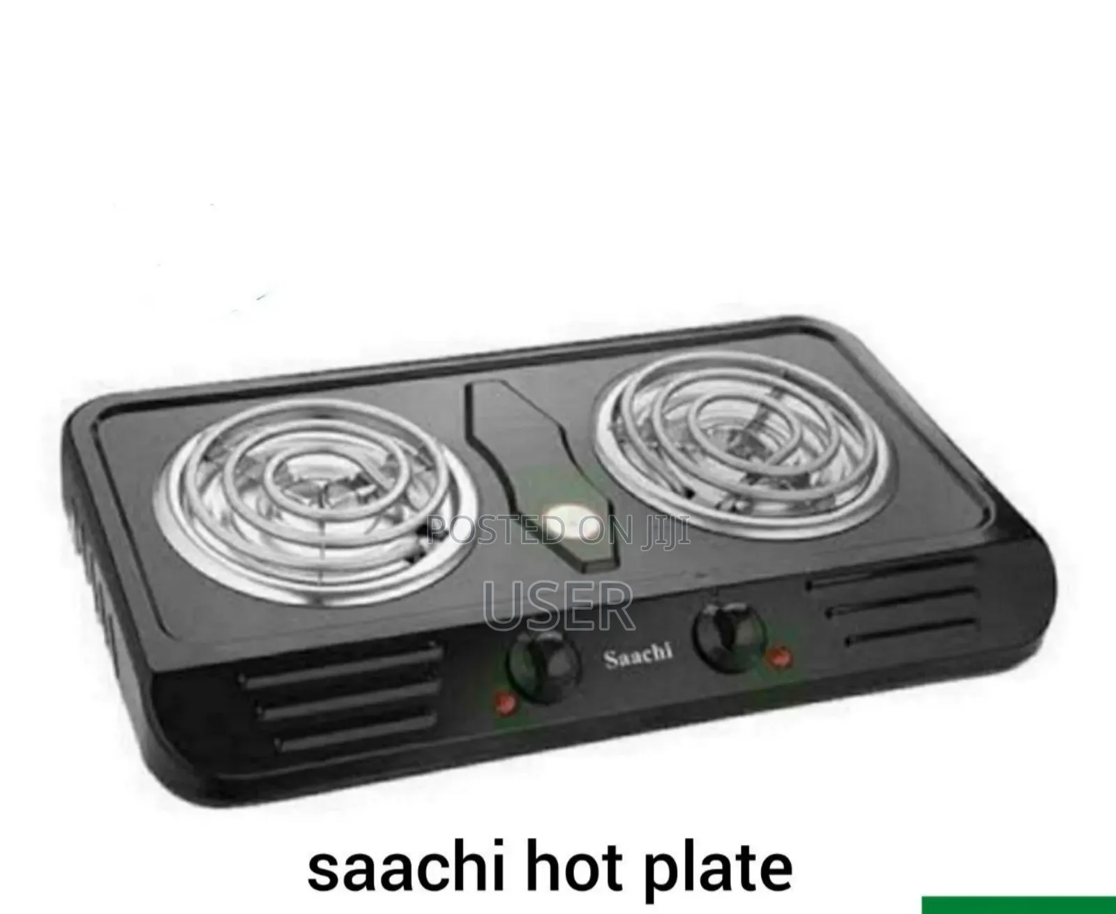 Saachi Double Hot Plate
ሳቺ ባለሁለት ምድጃ ስቶቭ