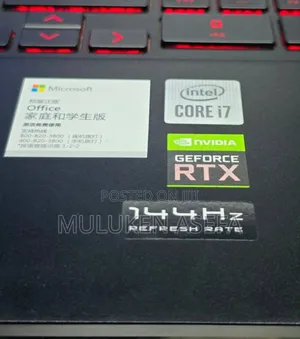 New Laptop HP Omen 16 16GB Intel Core I7 SSD 512GB