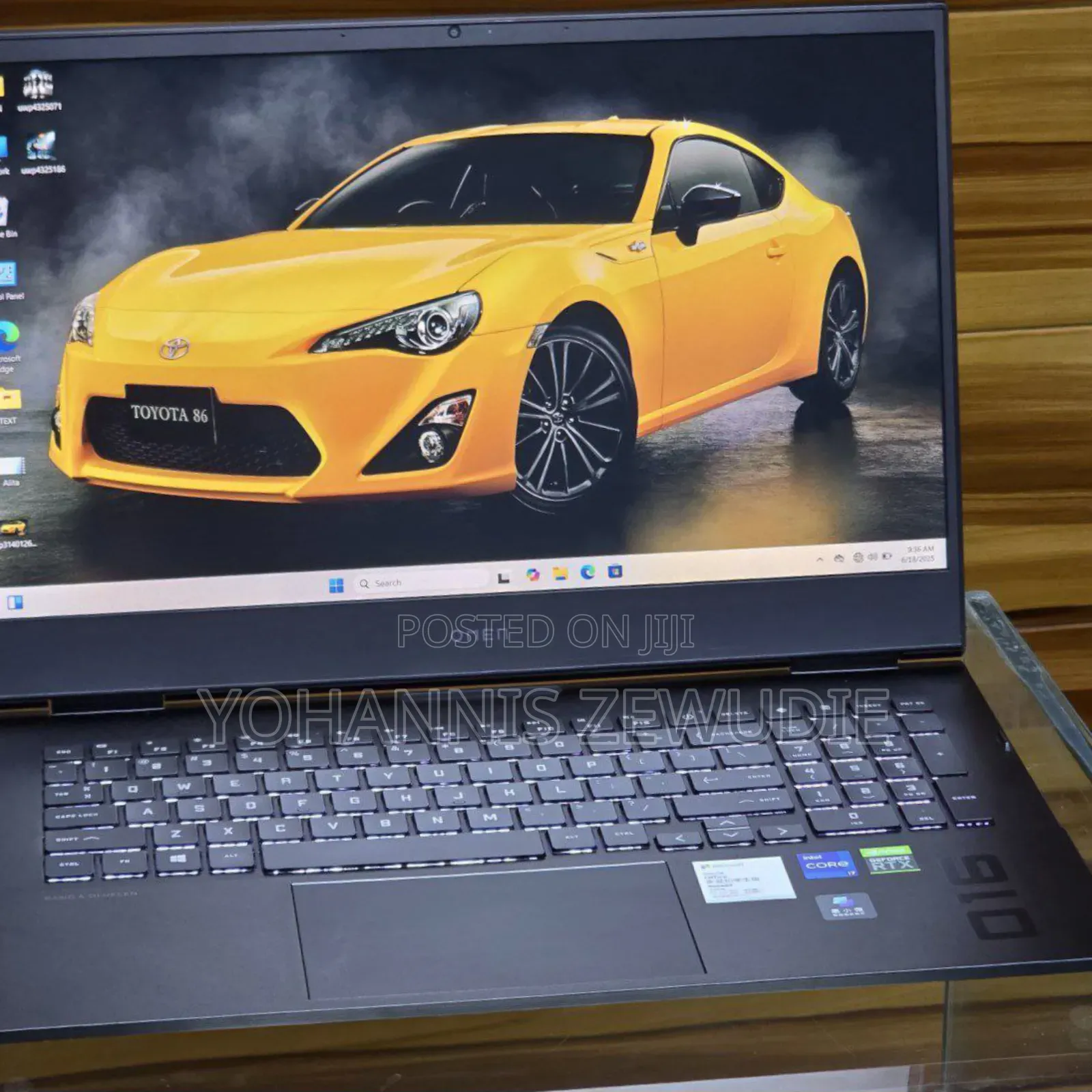 New Laptop HP Omen 16 16GB Intel Core I7 SSD 512GB