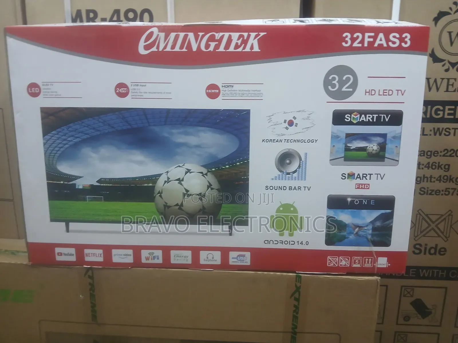 Emingtek 32" Smart Tv – Crystal Clear Connected