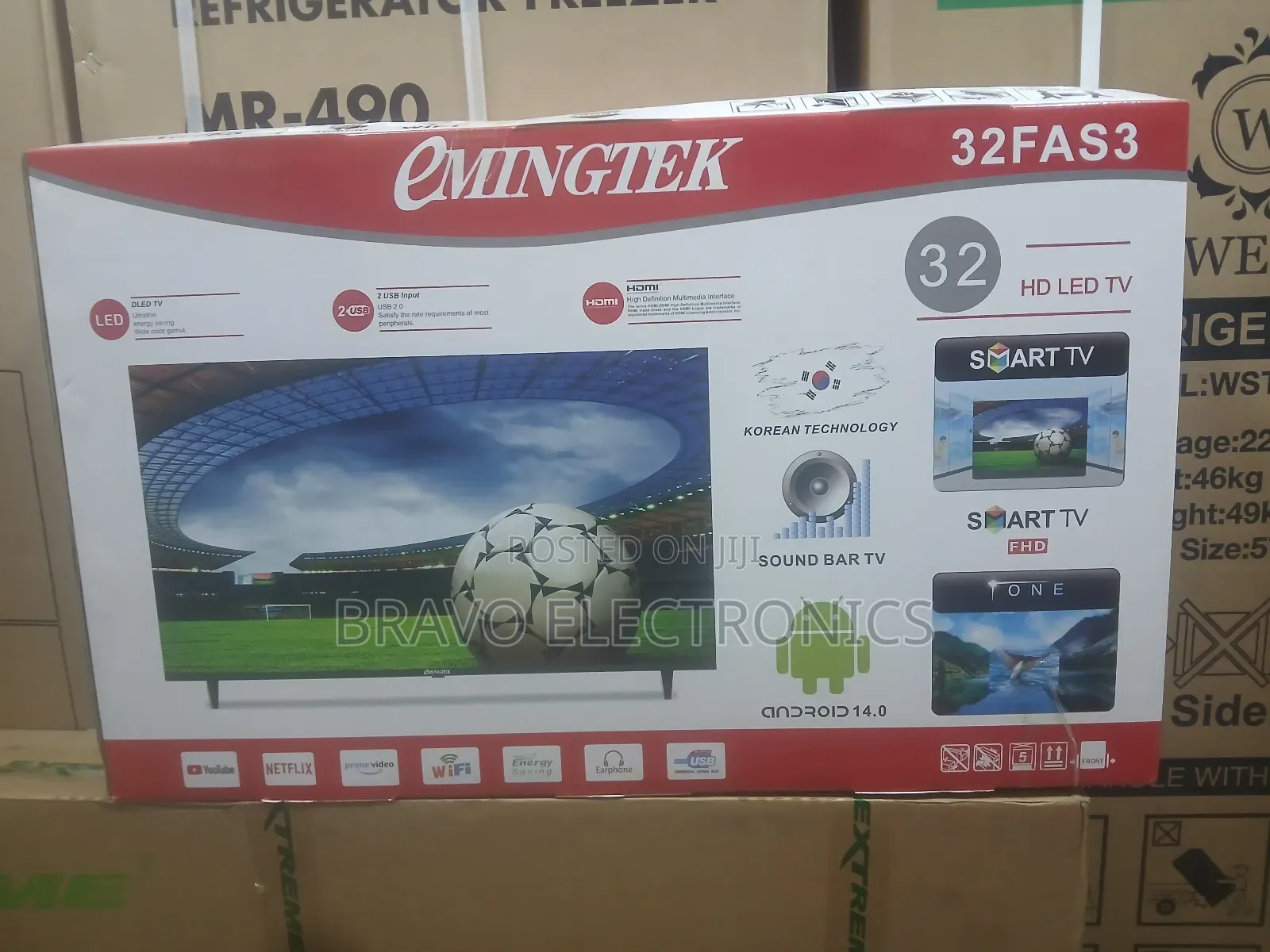 Emingtek 32" Smart Tv – Crystal Clear Connected