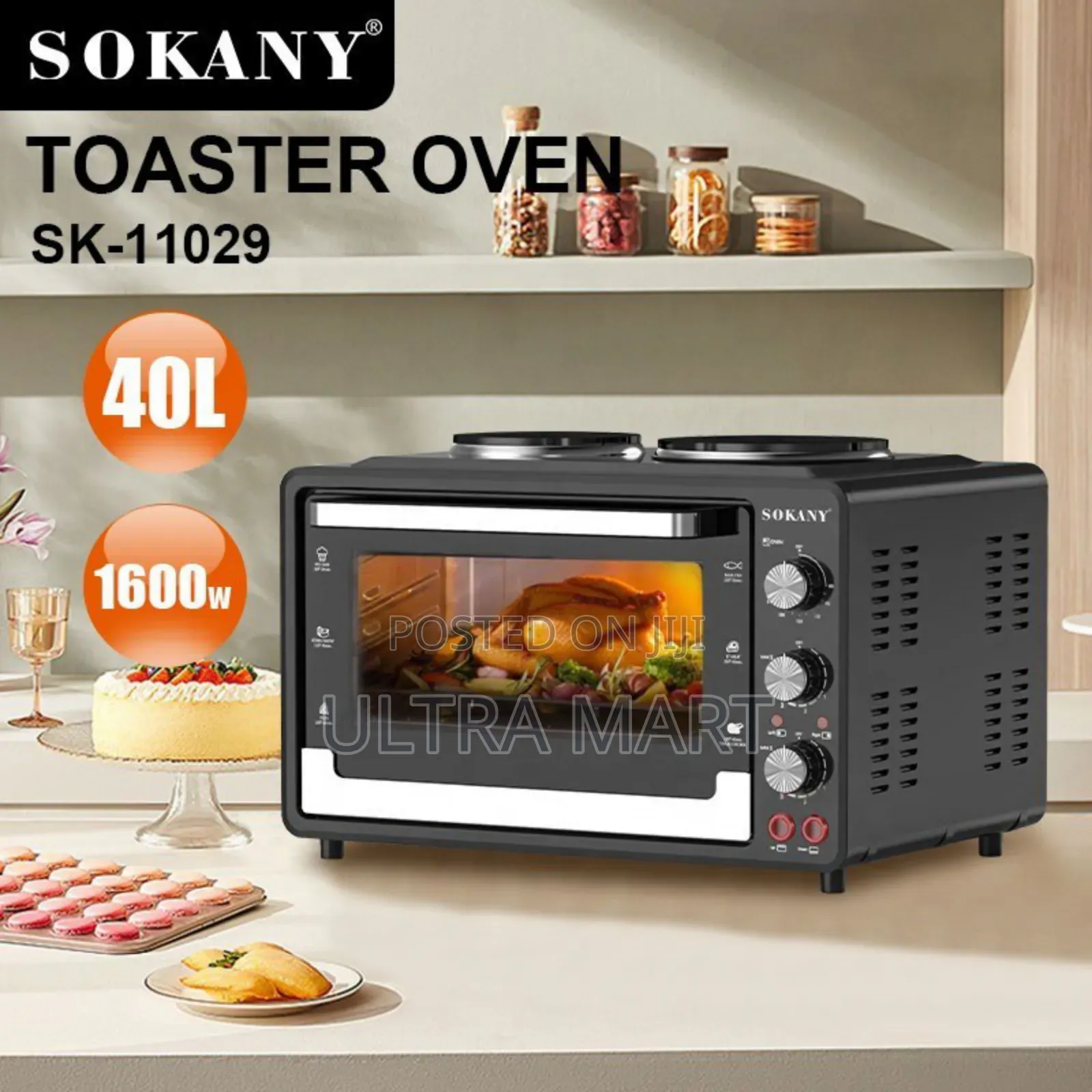40l Sokany Microwave Oven