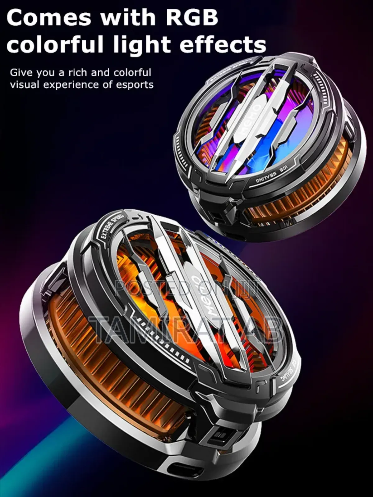 Memo Gaming Semiconductor Mobile Phone Cooling Fan Radiator