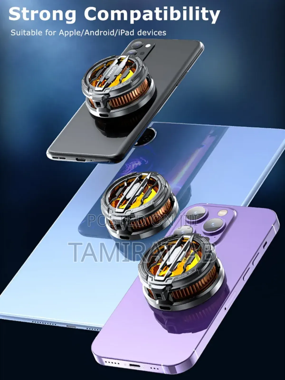 Memo Gaming Semiconductor Mobile Phone Cooling Fan Radiator